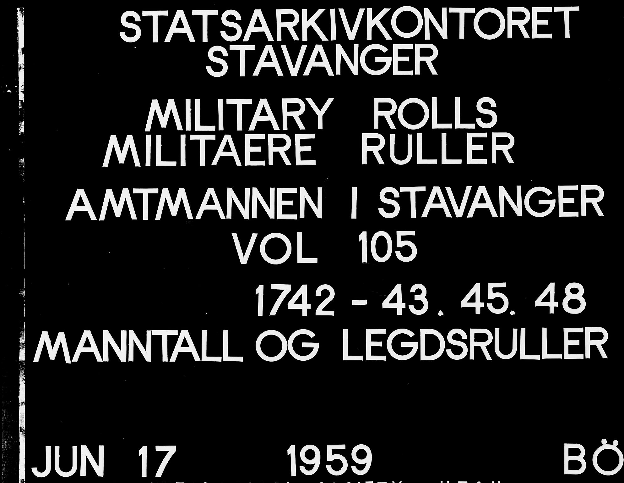 Fylkesmannen i Rogaland, SAST/A-101928/99/3/325/325CA, 1655-1832, s. 3787