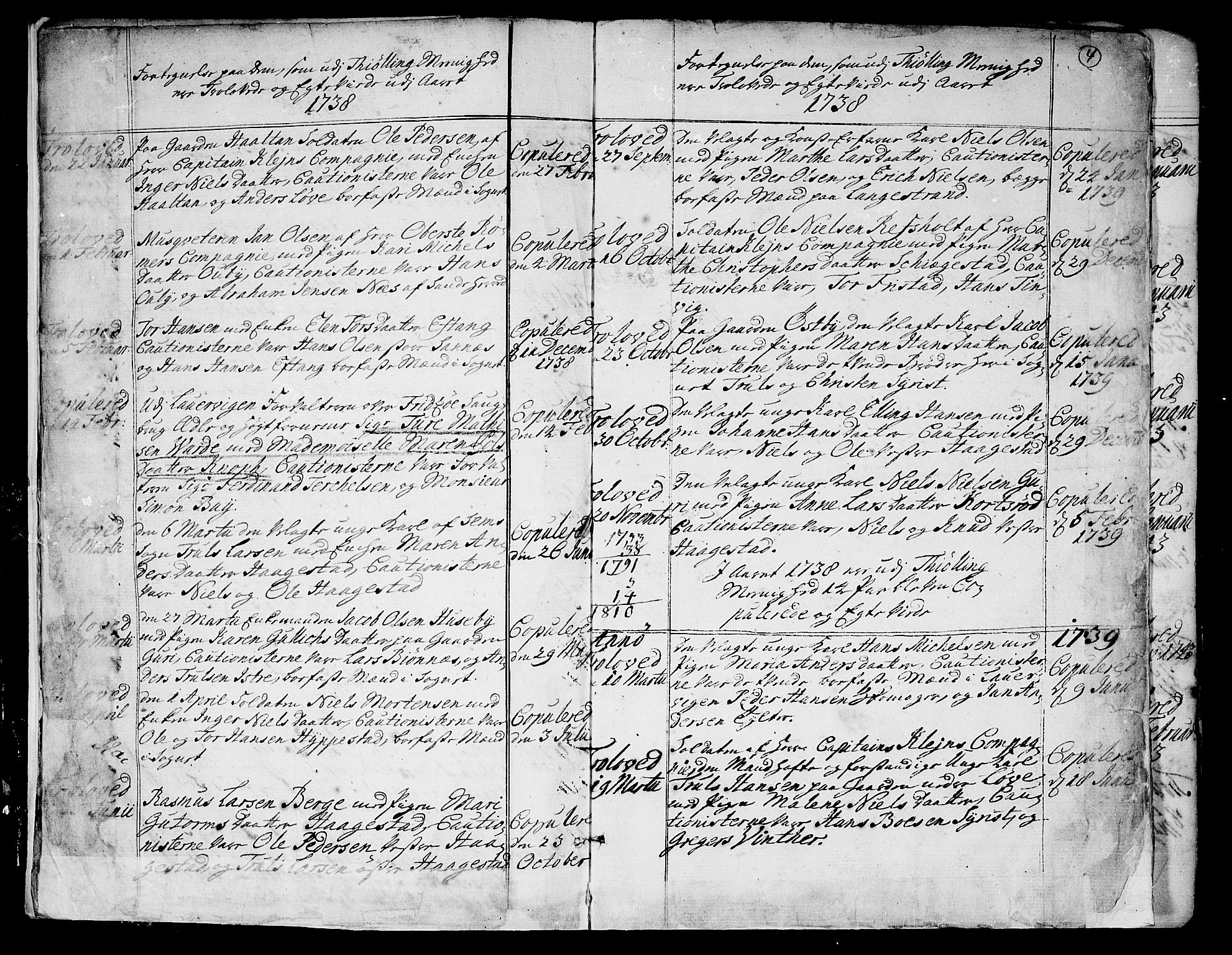 Tjølling kirkebøker, SAKO/A-60/F/Fa/L0003: Ministerialbok nr. 3, 1735-1778, s. 4