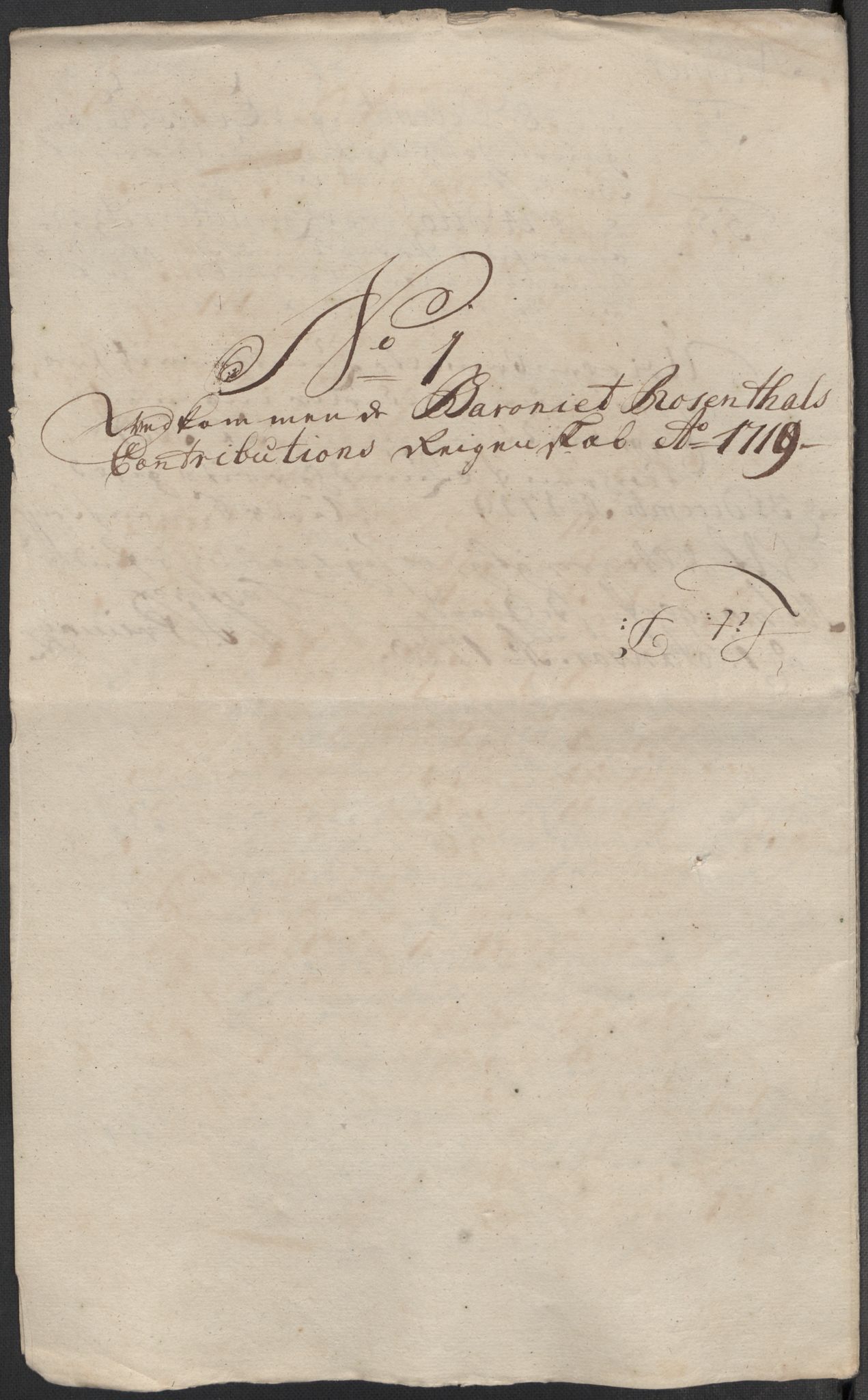 Rentekammeret inntil 1814, Reviderte regnskaper, Fogderegnskap, RA/EA-4092/R49/L3140: Fogderegnskap Rosendal Baroni, 1718-1720, s. 126