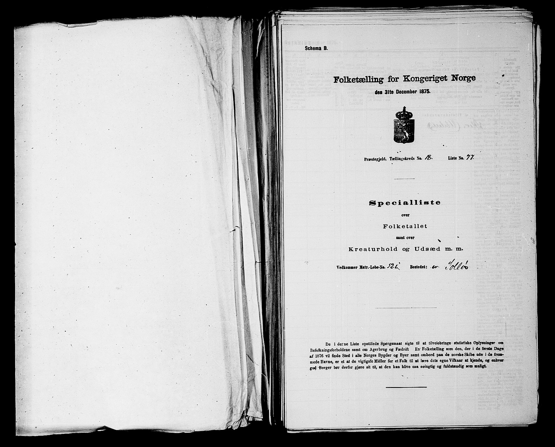 SAKO, Folketelling 1875 for 0624P Eiker prestegjeld, 1875, s. 3154