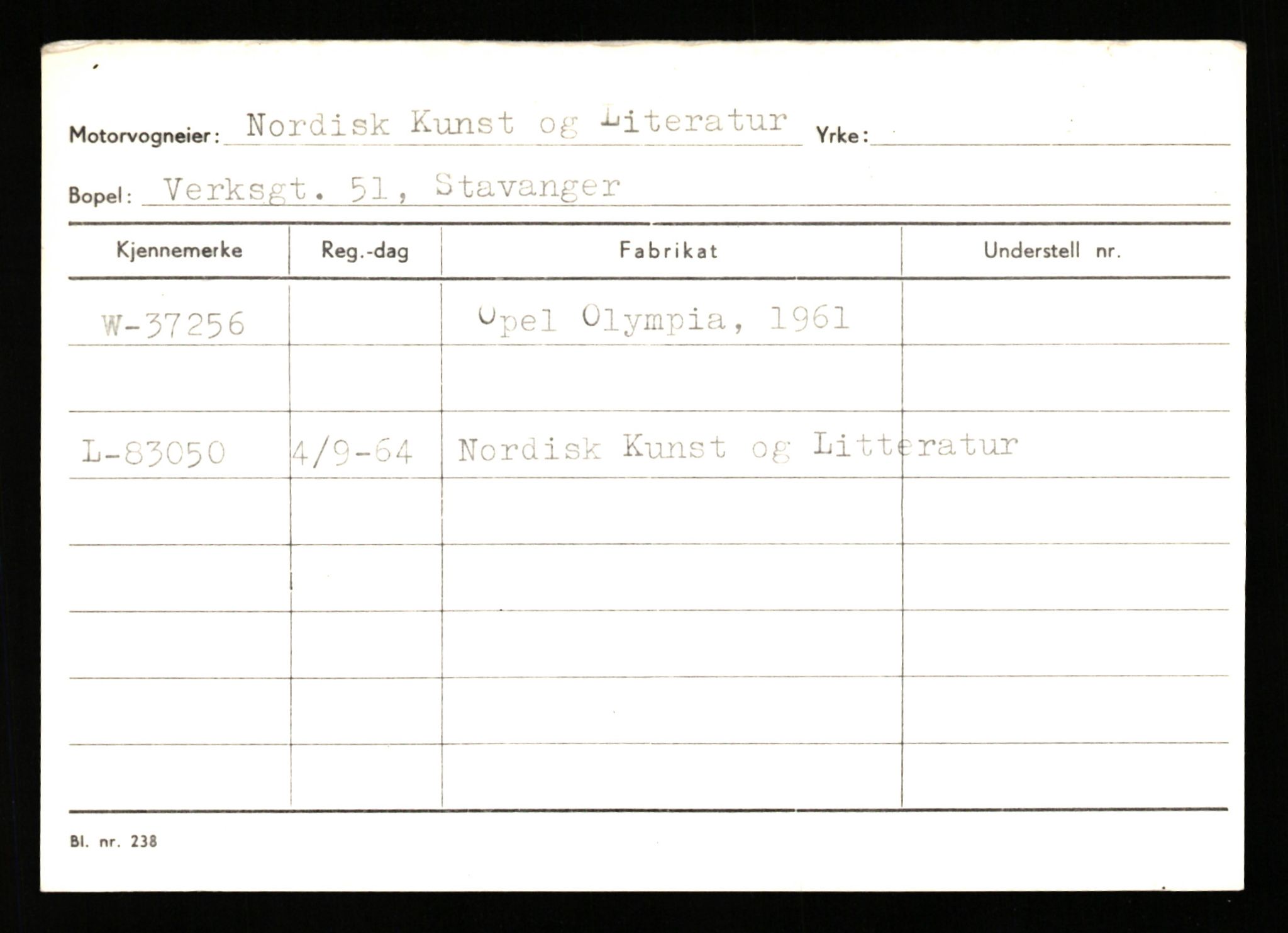 Stavanger trafikkstasjon, AV/SAST-A-101942/0/G/L0006: Registreringsnummer: 34250 - 49007, 1930-1971, s. 881