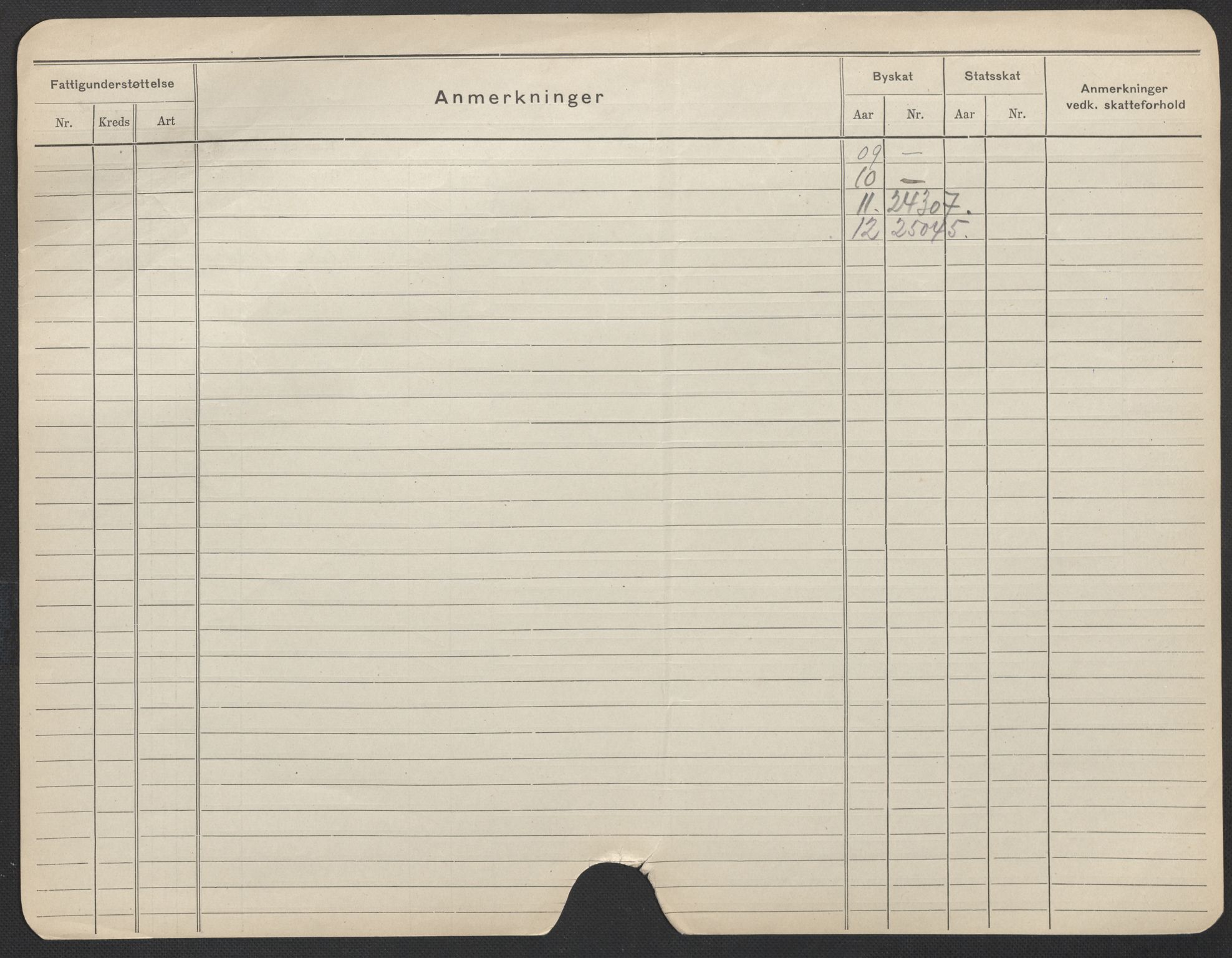 Oslo folkeregister, Registerkort, SAO/A-11715/F/Fa/Fac/L0024: Kvinner, 1906-1914, s. 26b
