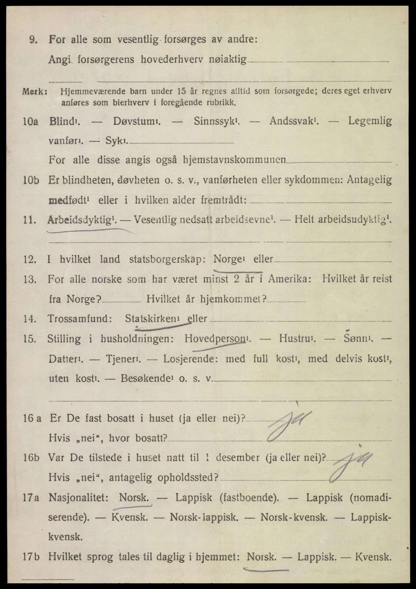 SAT, Folketelling 1920 for 1731 Sparbu herred, 1920, s. 5370