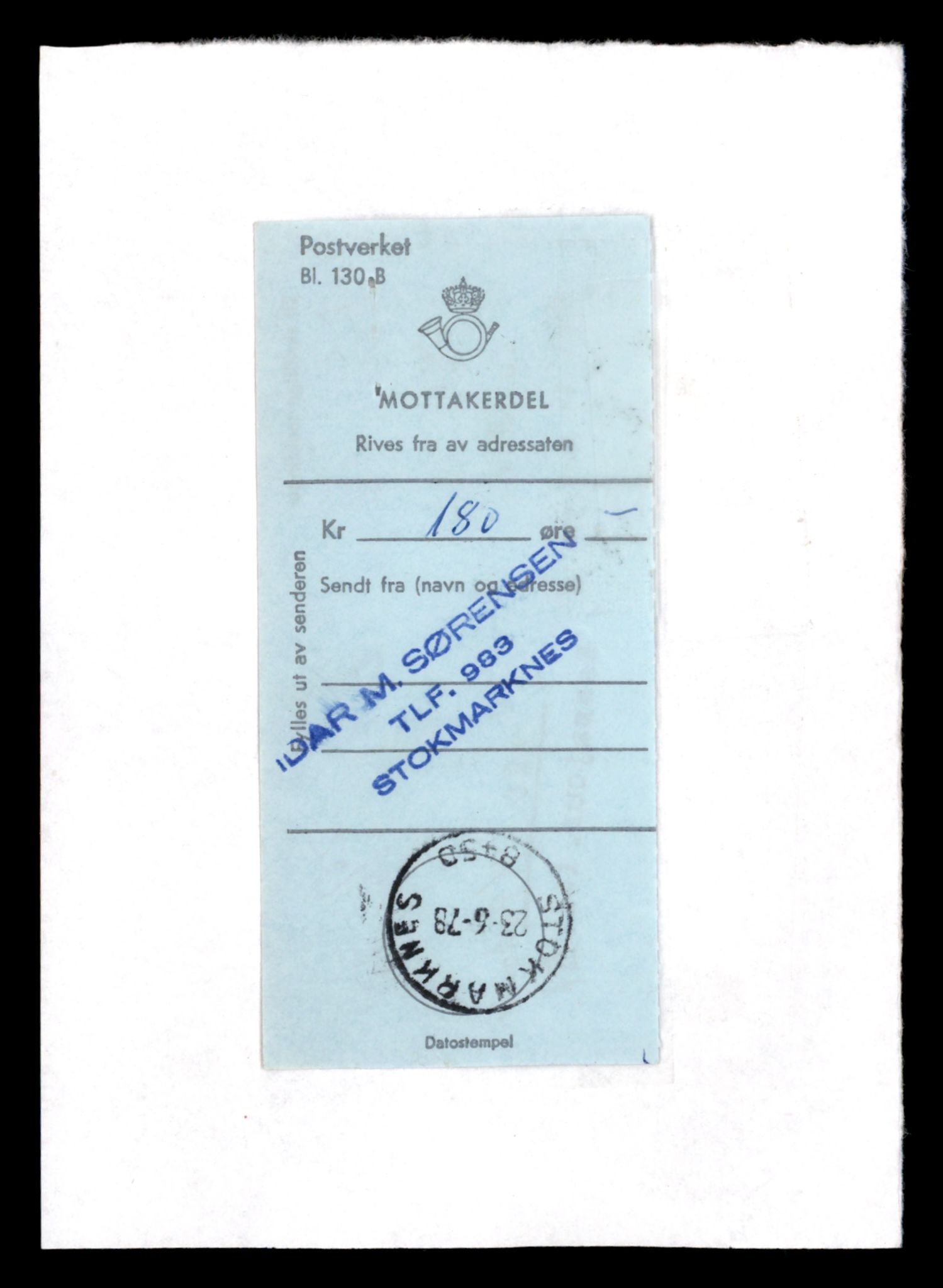 Vesterålen sorenskriveri, AV/SAT-A-4180/4/J/Jd/Jdb/L0003: Bilag. Enkeltmannsforetak, I-M, 1944-1990, s. 3