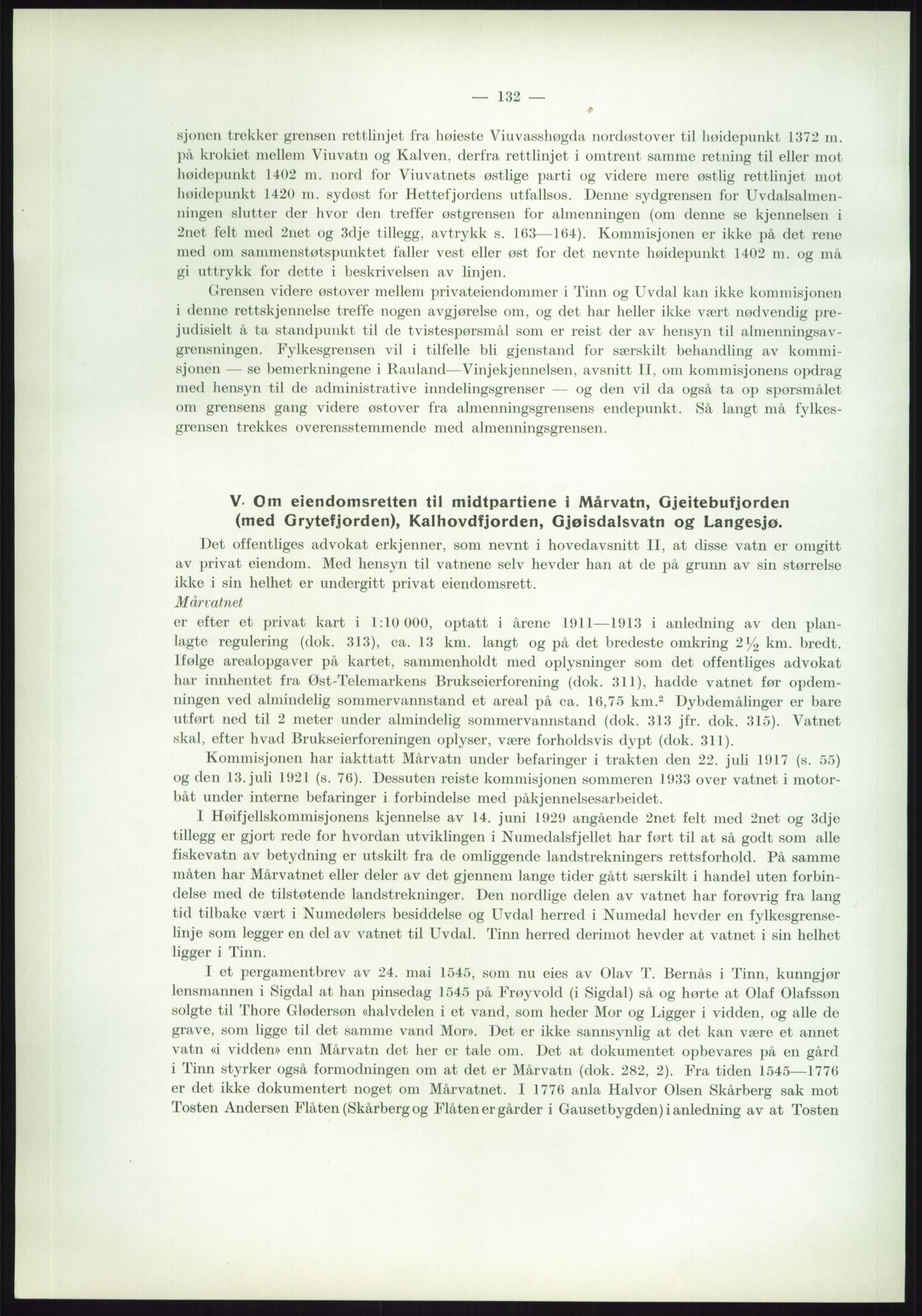 Høyfjellskommisjonen, RA/S-1546/X/Xa/L0001: Nr. 1-33, 1909-1953, s. 1902