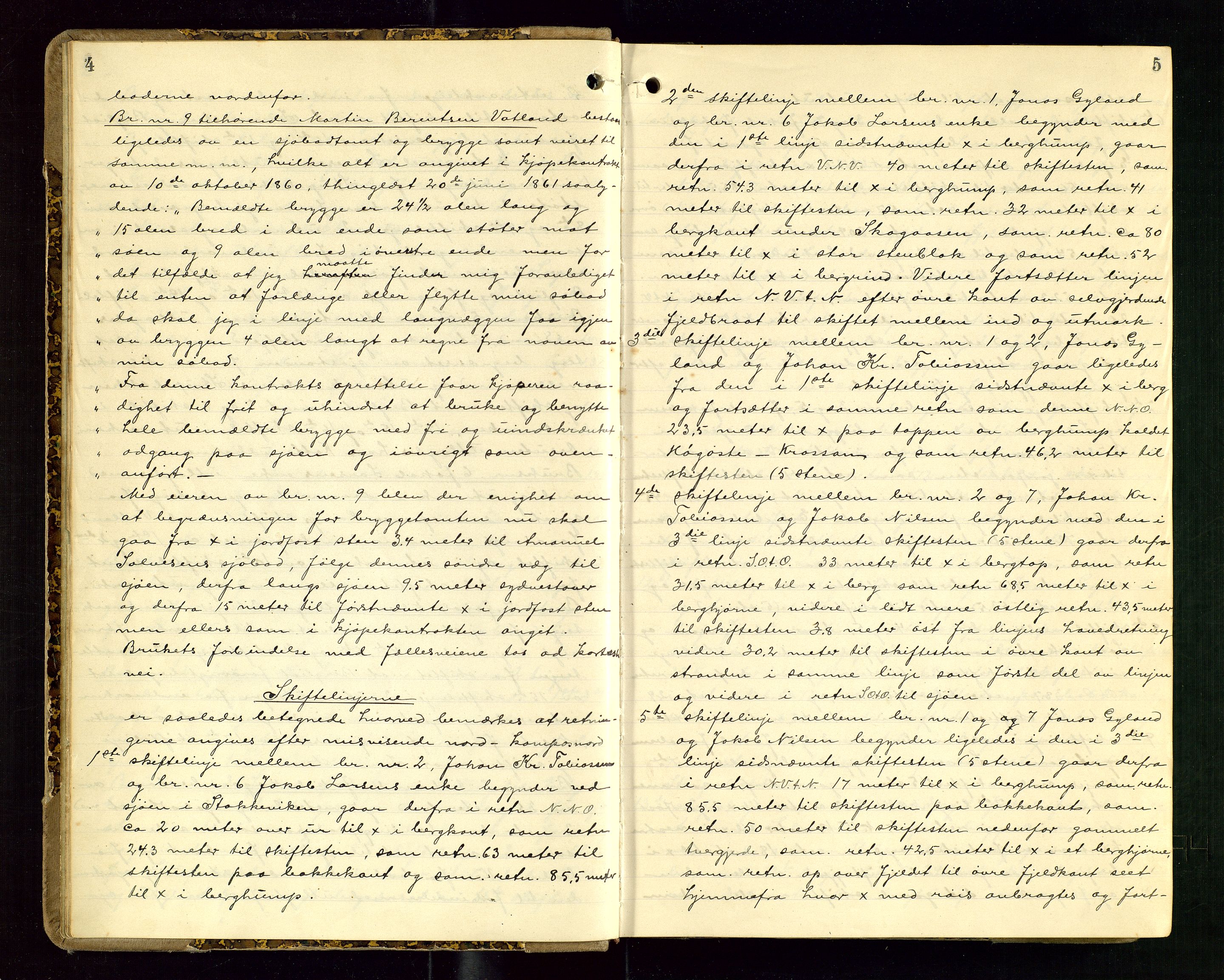 Rogaland jordskifterett, AV/SAST-A-102426/Oa/L0099: Forhandlingsprotokoll, 1917-1924, s. 4-5