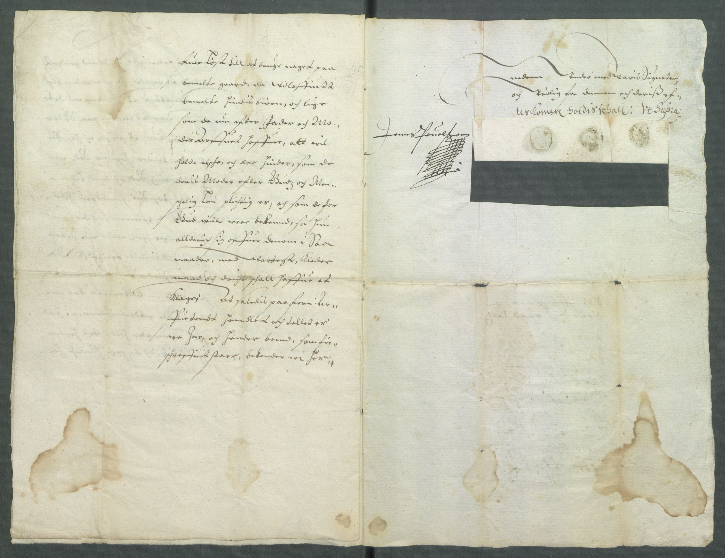 Riksarkivets diplomsamling, AV/RA-EA-5965/F02/L0160: Dokumenter, 1647, s. 31