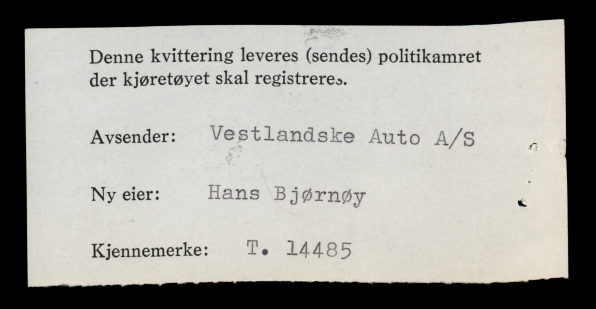 Møre og Romsdal vegkontor - Ålesund trafikkstasjon, SAT/A-4099/F/Fe/L0046: Registreringskort for kjøretøy T 14445 - T 14579, 1927-1998