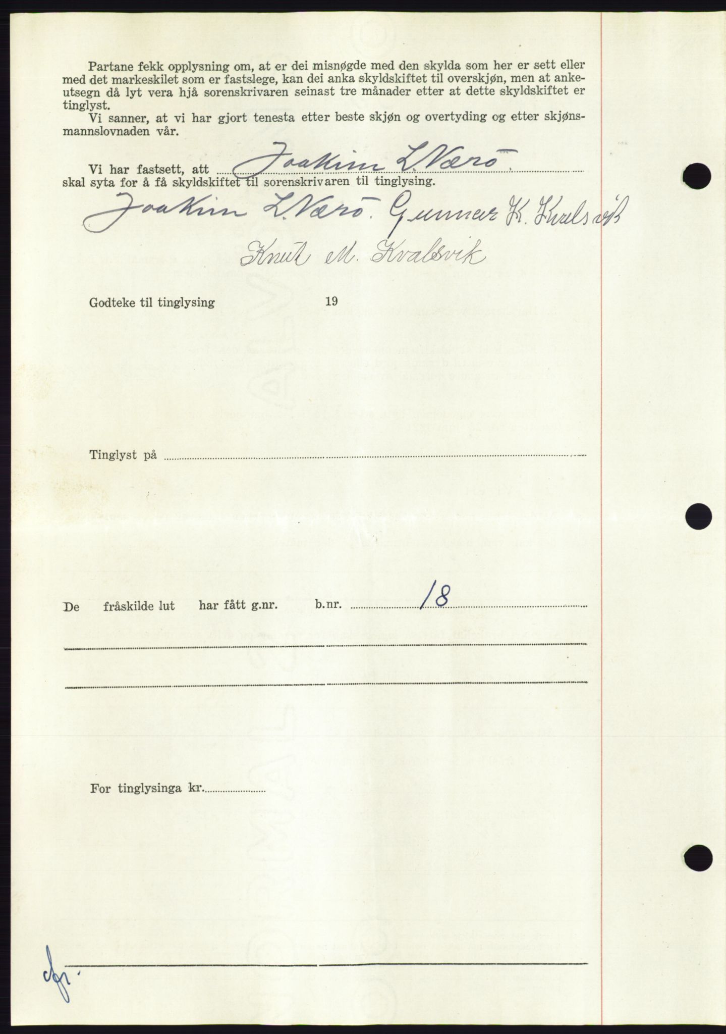 Søre Sunnmøre sorenskriveri, AV/SAT-A-4122/1/2/2C/L0094: Pantebok nr. 20A, 1953-1953, Dagboknr: 984/1953