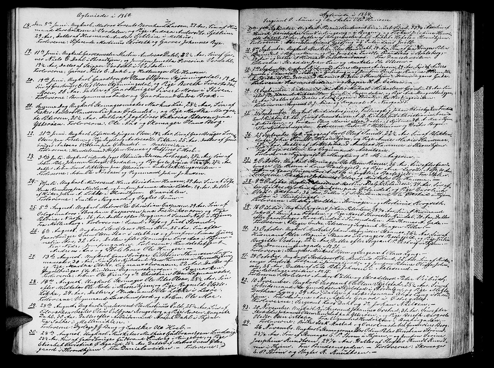 Ministerialprotokoller, klokkerbøker og fødselsregistre - Sør-Trøndelag, SAT/A-1456/602/L0139: Klokkerbok nr. 602C07, 1859-1864, s. 265b