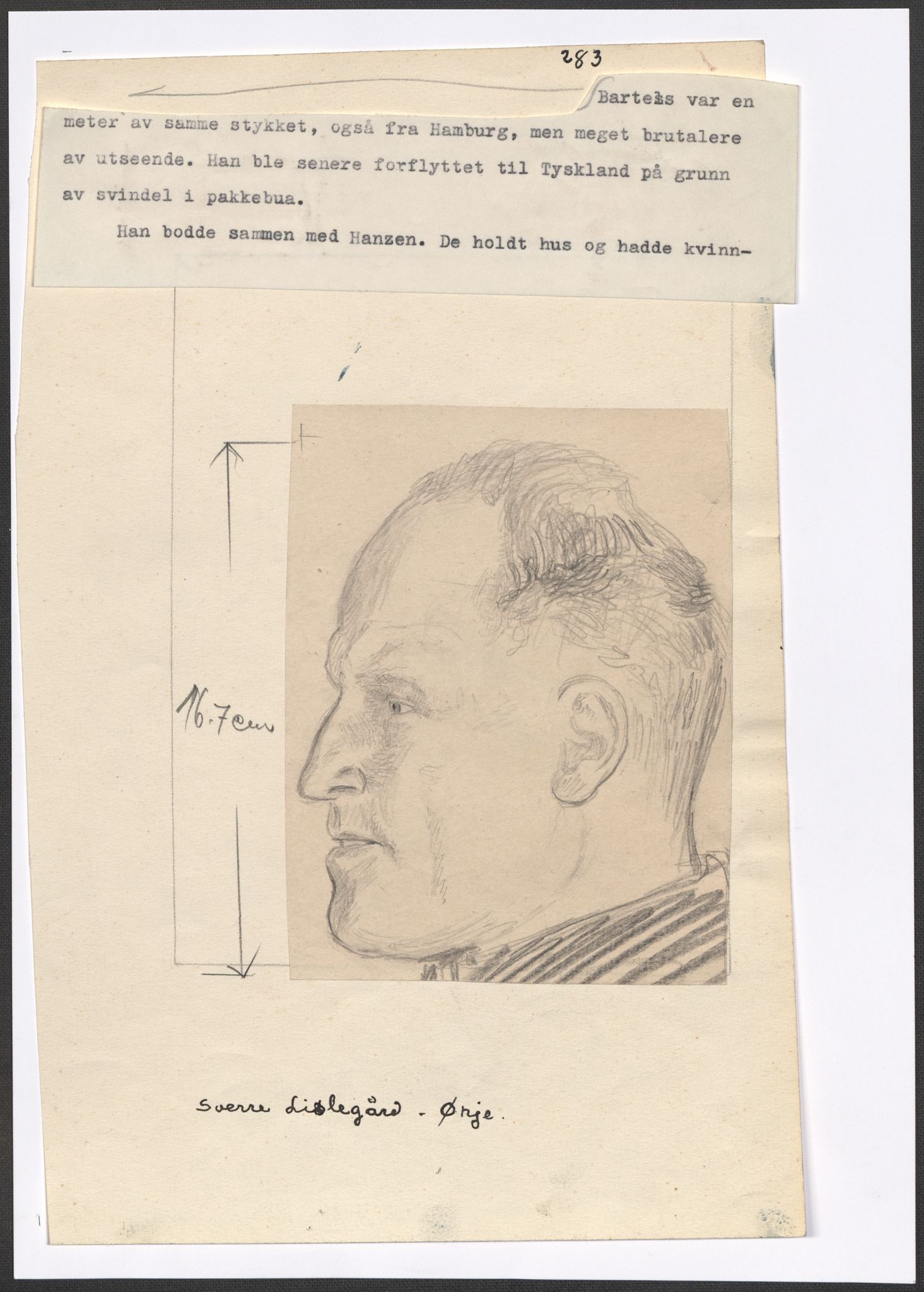 Grøgaard, Joachim, RA/PA-1773/F/L0002: Tegninger og tekster, 1942-1945, s. 39