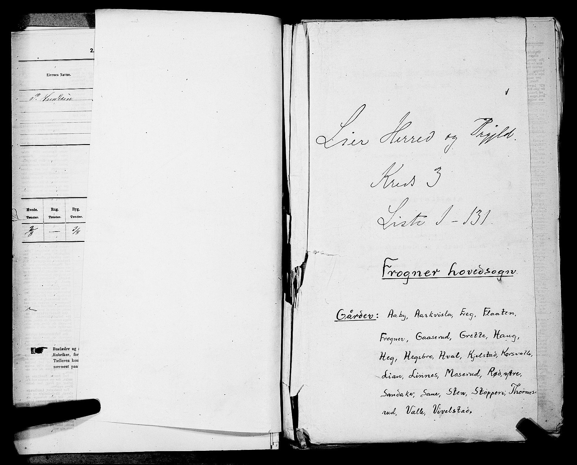SAKO, Folketelling 1875 for 0626P Lier prestegjeld, 1875, s. 422