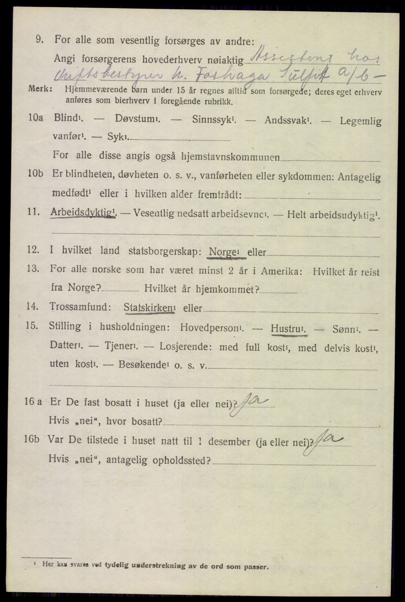 SAH, Folketelling 1920 for 0428 Trysil herred, 1920, s. 14128