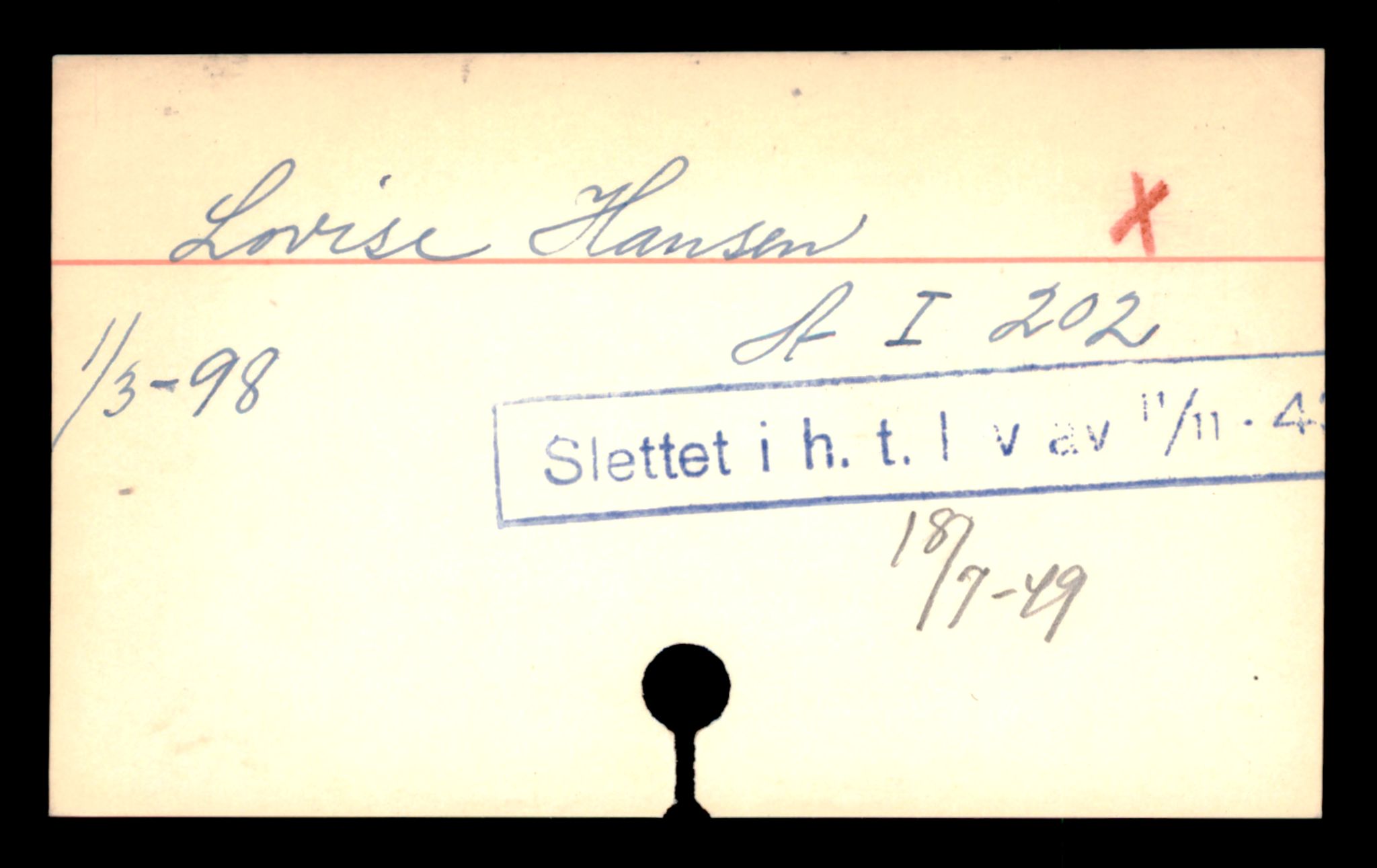 Oslo byfogd, Handelsregisteret, AV/SAT-A-10867/G/Ga/Gad/L0053: Kartotekkort - Slettede foretak, Lou-Mas, 1890-1990