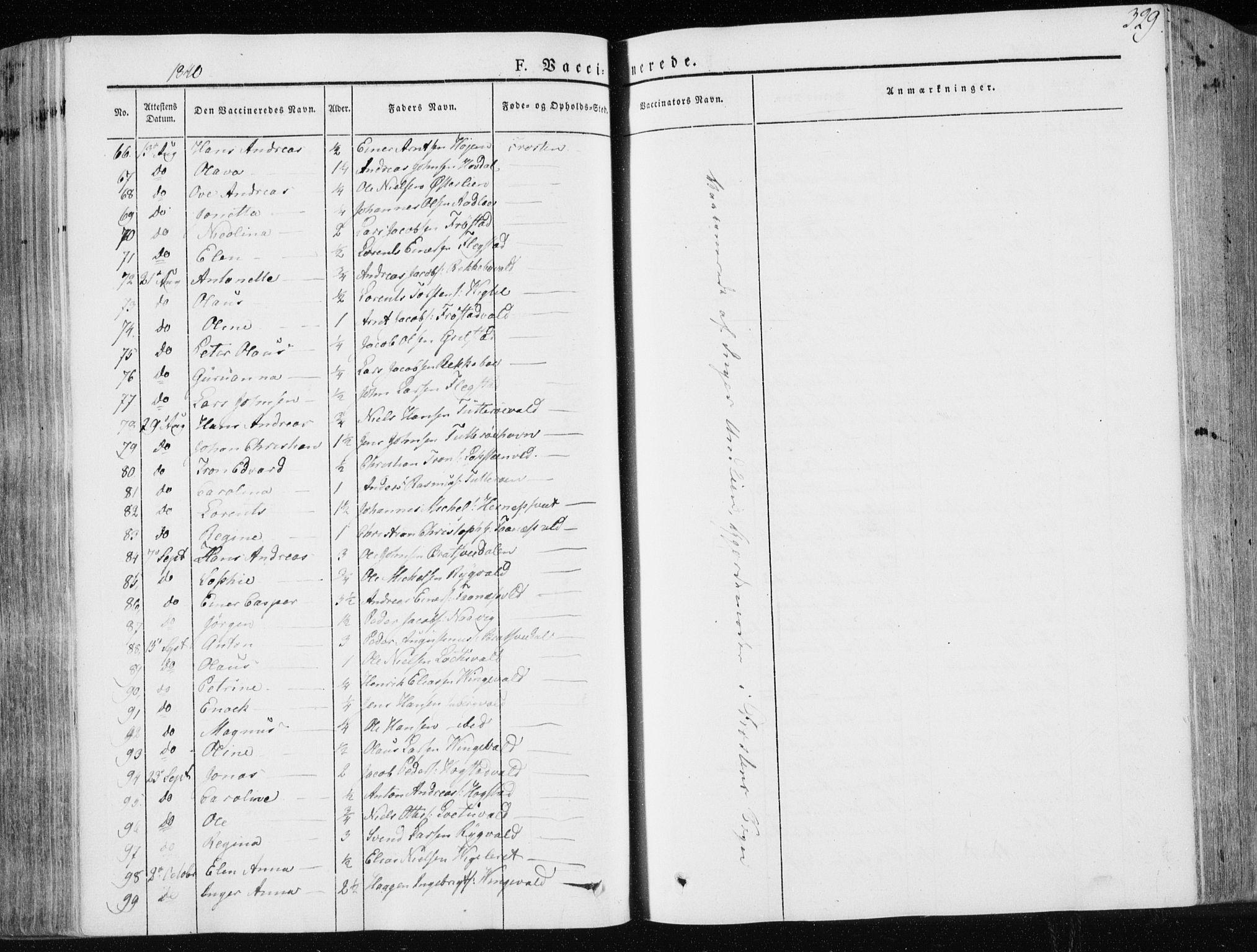 Ministerialprotokoller, klokkerbøker og fødselsregistre - Nord-Trøndelag, SAT/A-1458/713/L0115: Ministerialbok nr. 713A06, 1838-1851, s. 329