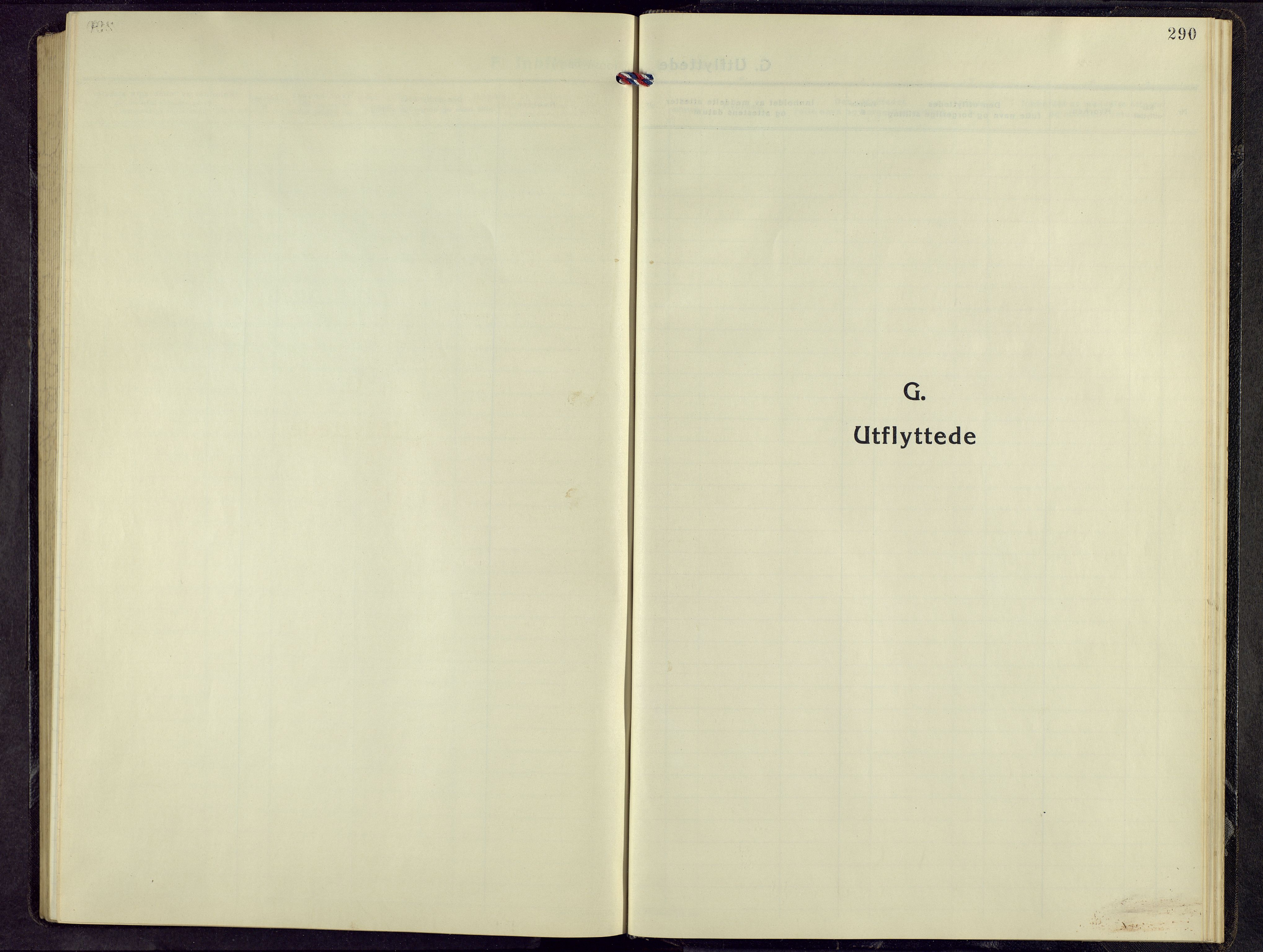 Tynset prestekontor, SAH/PREST-058/H/Ha/Hab/L0014: Klokkerbok nr. 14, 1944-1960, s. 290