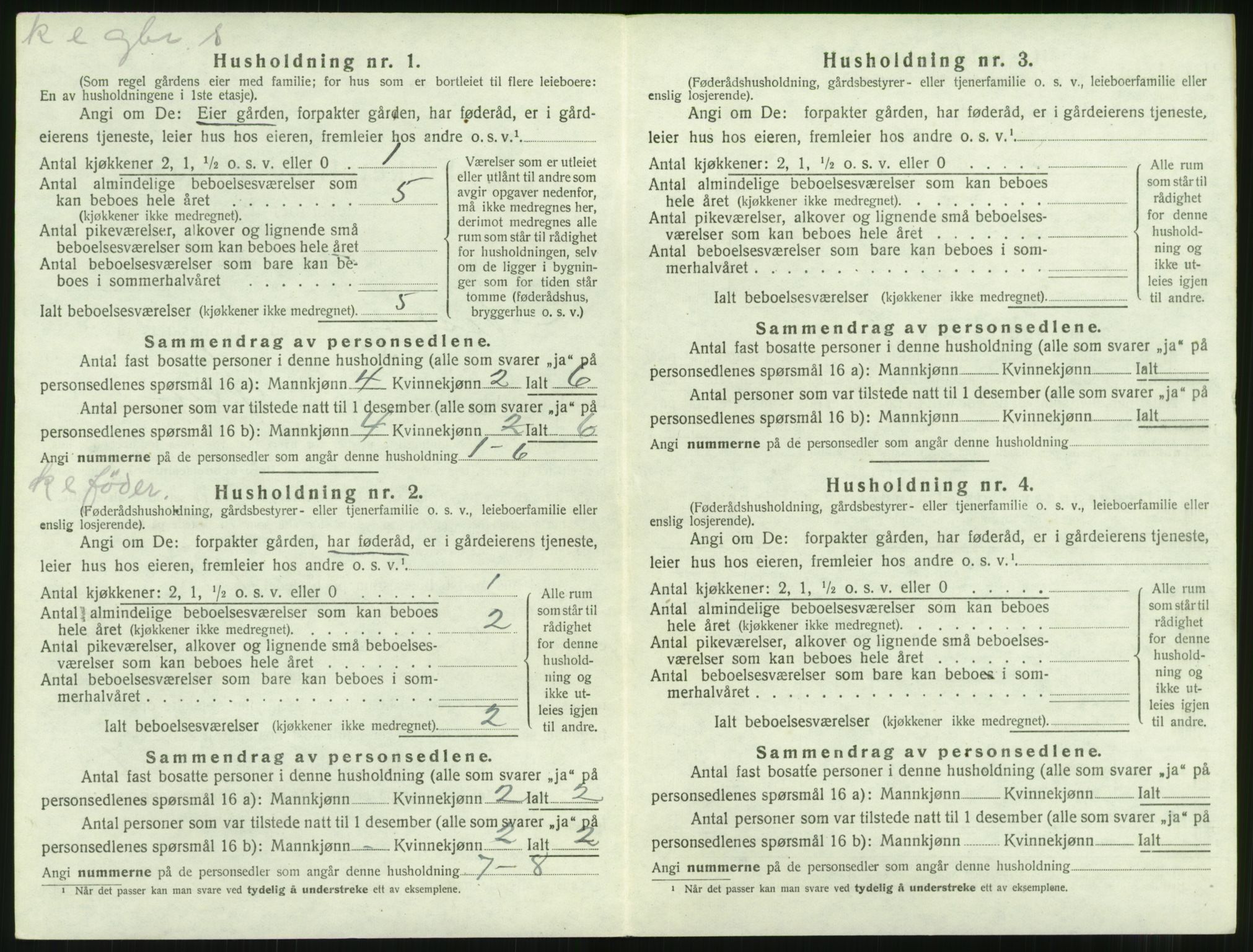 SAT, Folketelling 1920 for 1543 Nesset herred, 1920, s. 423