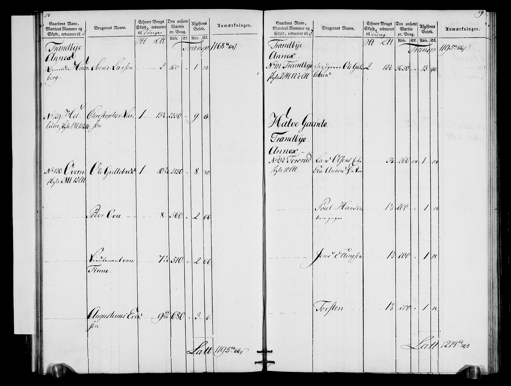 Rentekammeret inntil 1814, Realistisk ordnet avdeling, RA/EA-4070/N/Ne/Nea/L0066: Buskerud fogderi. Oppebørselsregister for Lier, Røyken og Hurum prestegjeld, 1803-1804, s. 33