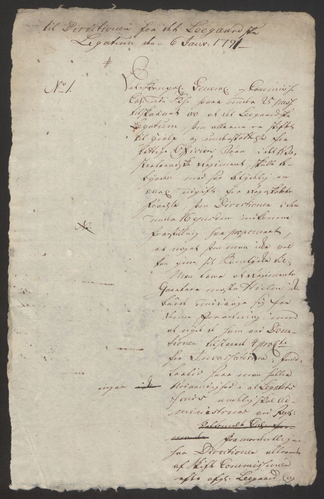 Forsvaret, Den norske kvesthuskasse/krigshospitalkasse, AV/RA-RAFA-1887/F/Fa/L0008: Konsepter, 1790-1793, s. 340