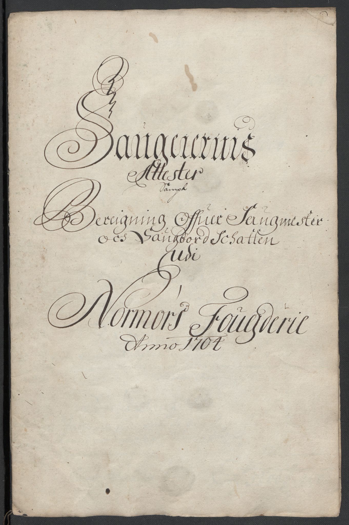 Rentekammeret inntil 1814, Reviderte regnskaper, Fogderegnskap, AV/RA-EA-4092/R56/L3740: Fogderegnskap Nordmøre, 1703-1704, s. 260