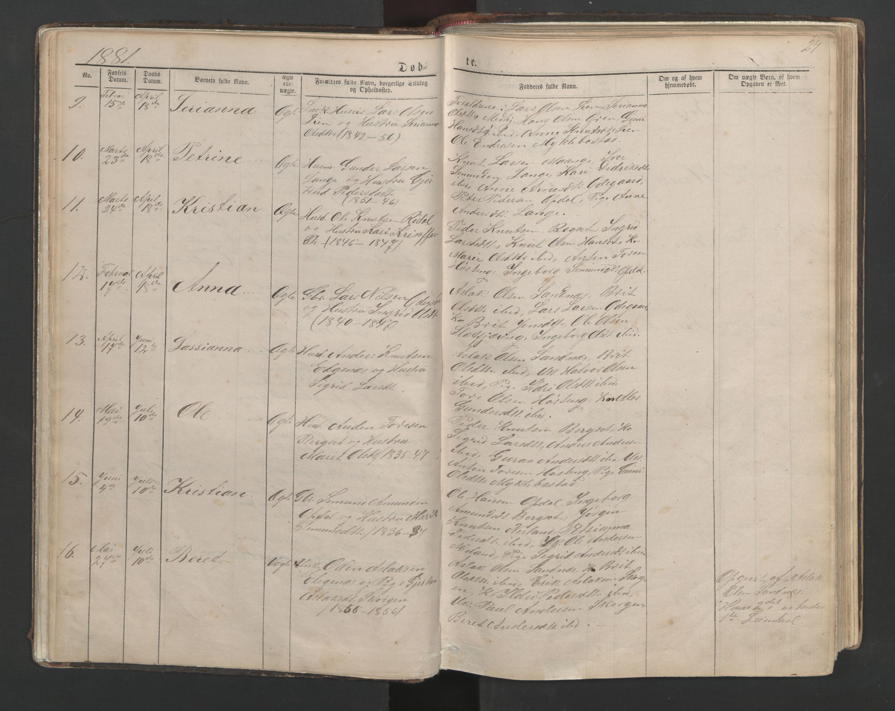 Ministerialprotokoller, klokkerbøker og fødselsregistre - Møre og Romsdal, AV/SAT-A-1454/554/L0645: Klokkerbok nr. 554C02, 1867-1946, s. 24
