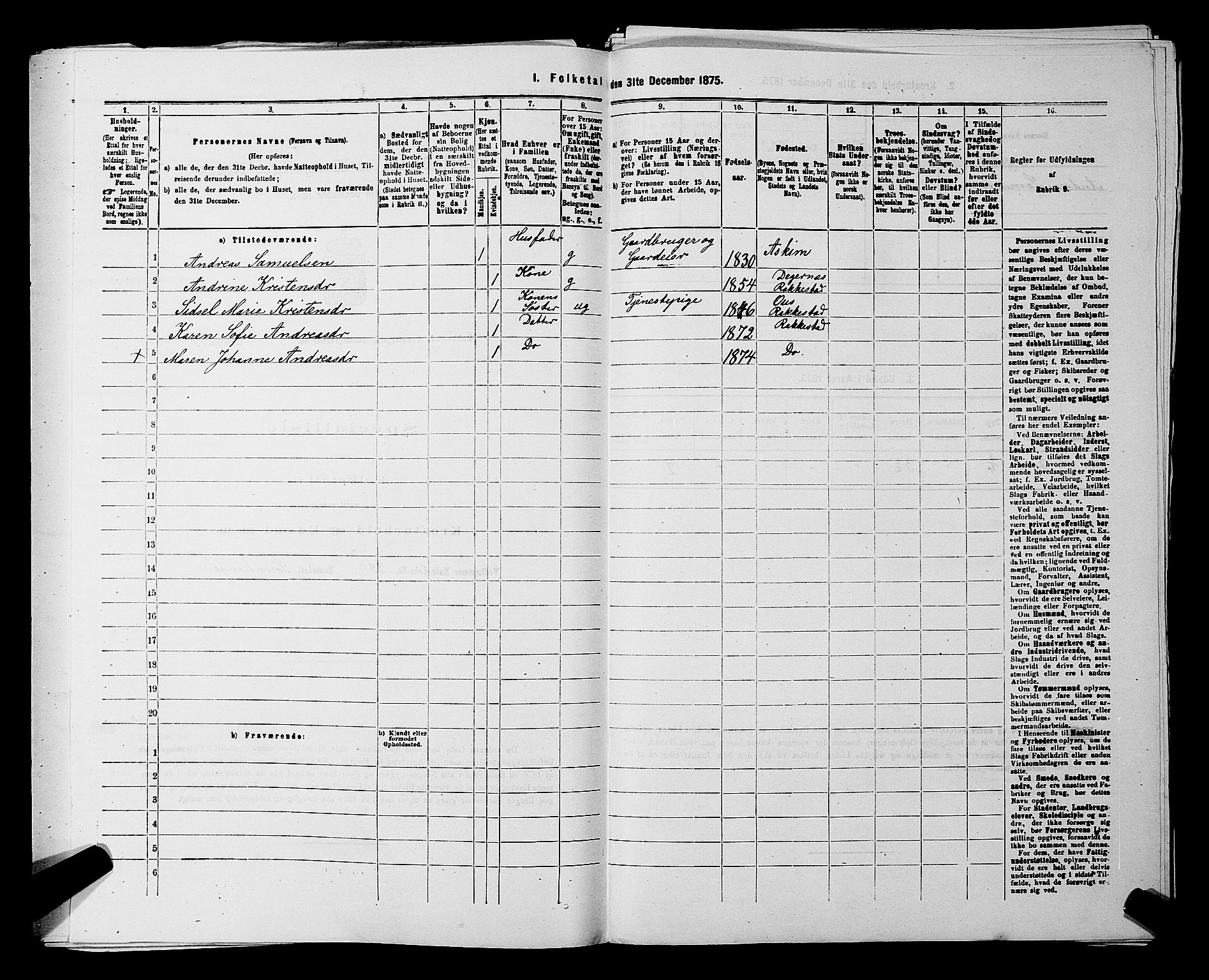 RA, Folketelling 1875 for 0128P Rakkestad prestegjeld, 1875, s. 626