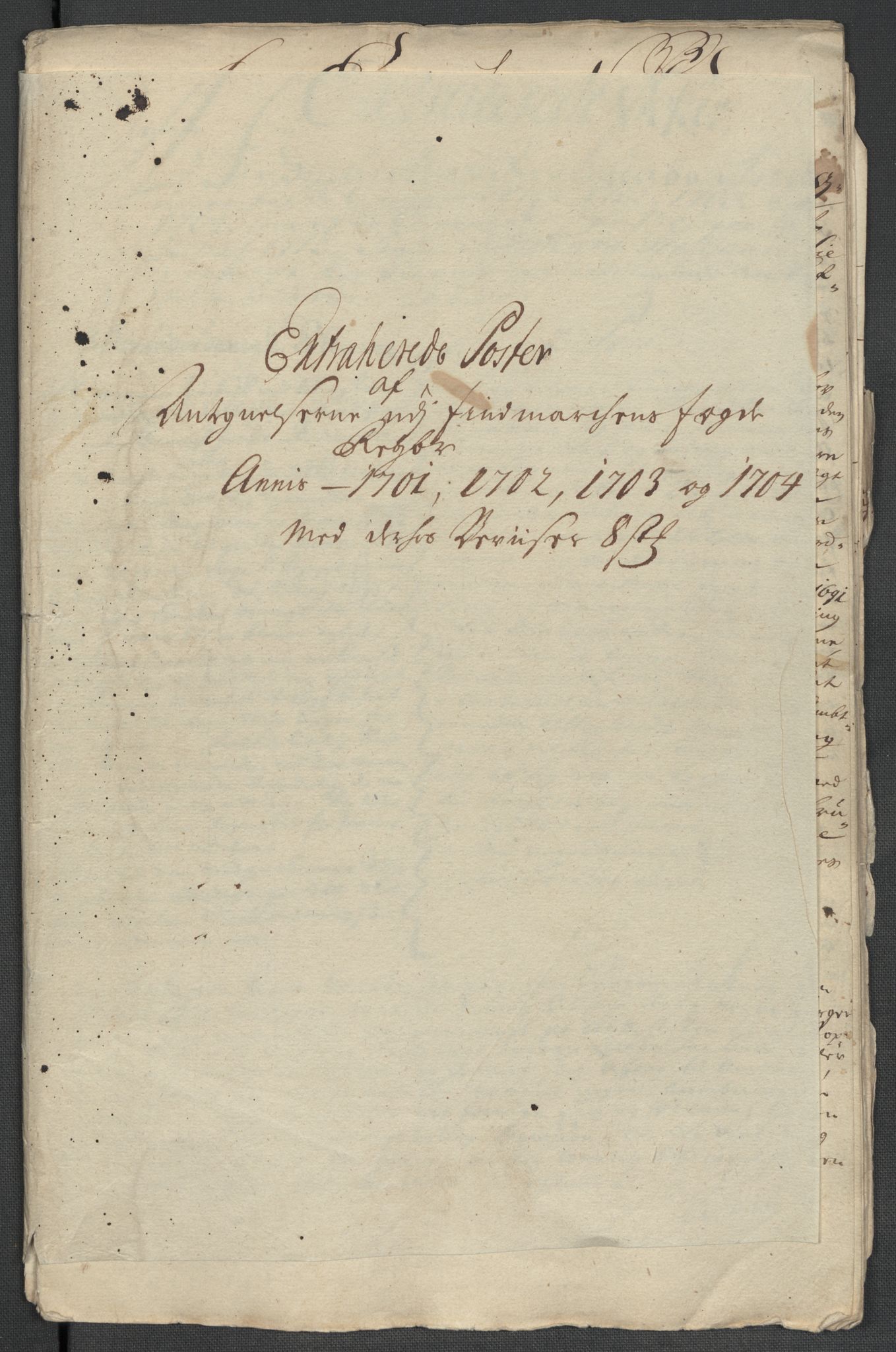 Rentekammeret inntil 1814, Reviderte regnskaper, Fogderegnskap, RA/EA-4092/R69/L4852: Fogderegnskap Finnmark/Vardøhus, 1701-1704, s. 570