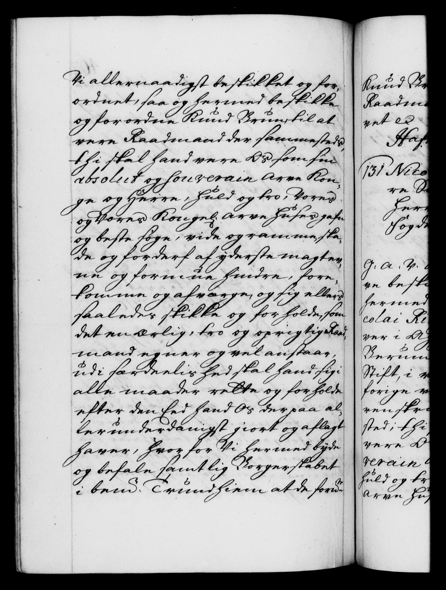 Danske Kanselli 1572-1799, AV/RA-EA-3023/F/Fc/Fca/Fcaa/L0020: Norske registre, 1708-1711, s. 462b