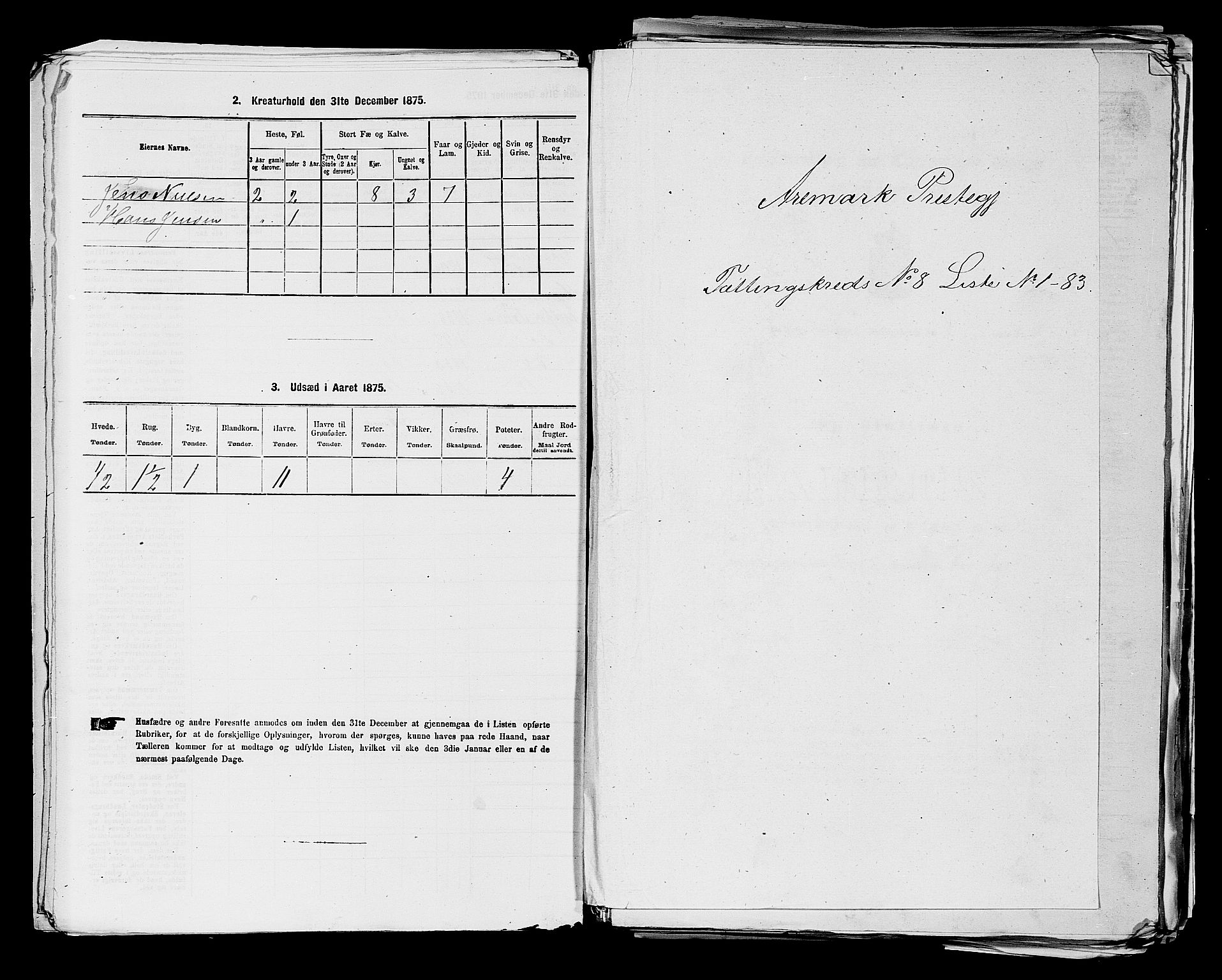 RA, Folketelling 1875 for 0118P Aremark prestegjeld, 1875, s. 1159