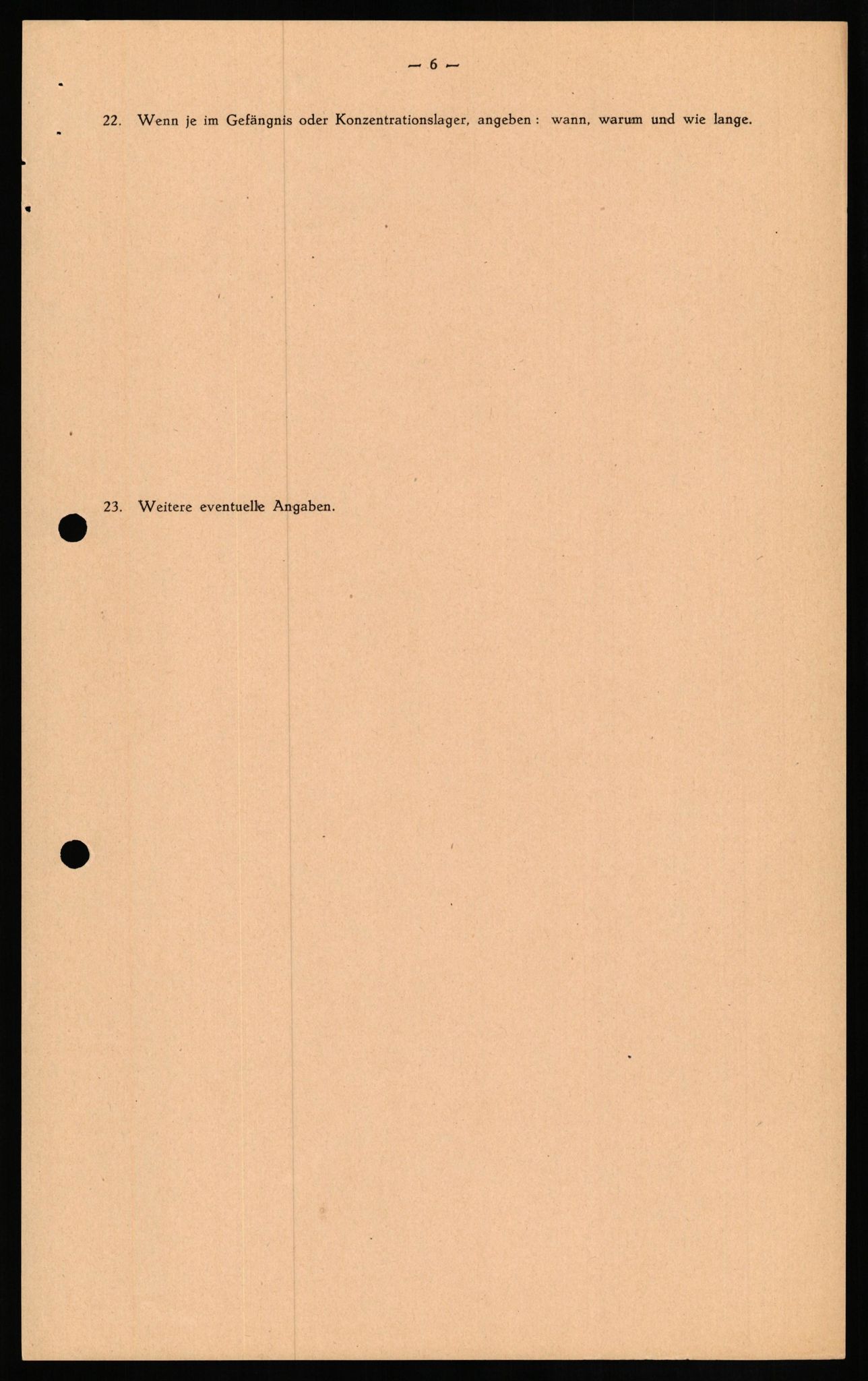 Forsvaret, Forsvarets overkommando II, AV/RA-RAFA-3915/D/Db/L0018: CI Questionaires. Tyske okkupasjonsstyrker i Norge. Tyskere., 1945-1946, s. 503