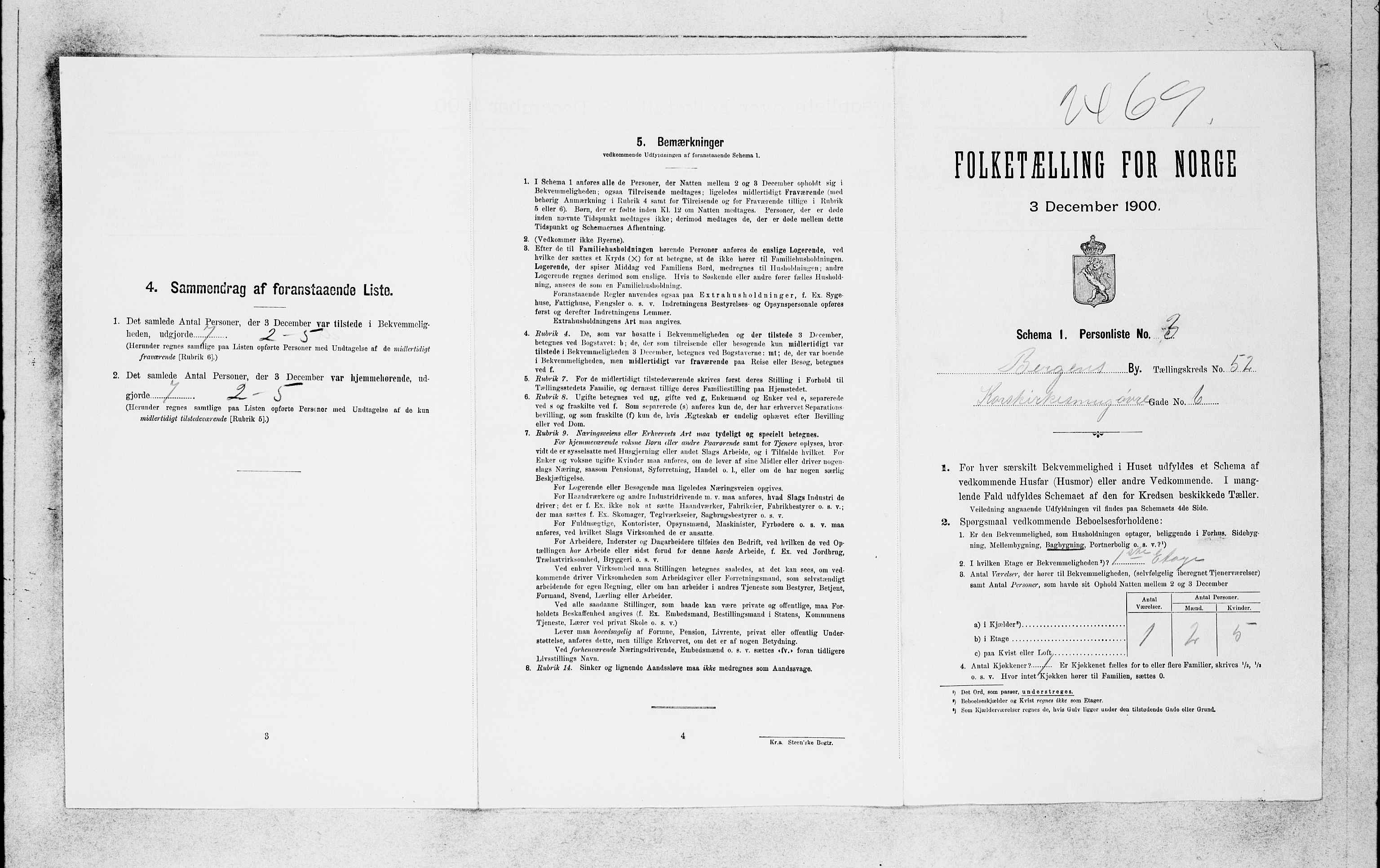 SAB, Folketelling 1900 for 1301 Bergen kjøpstad, 1900, s. 10257