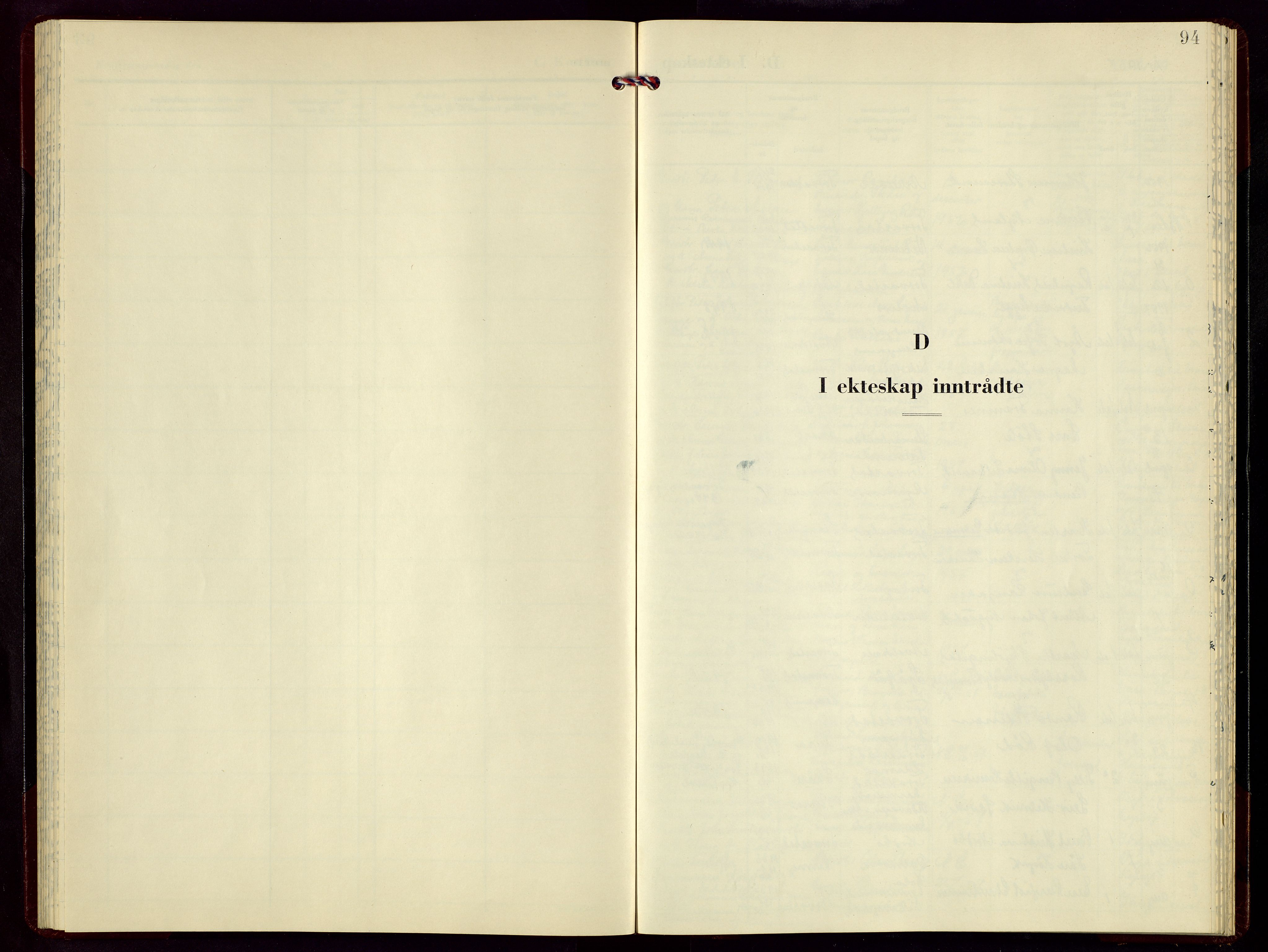 Torvastad sokneprestkontor, AV/SAST-A -101857/H/Ha/Hab/L0010: Klokkerbok nr. B 10, 1947-1959, s. 94