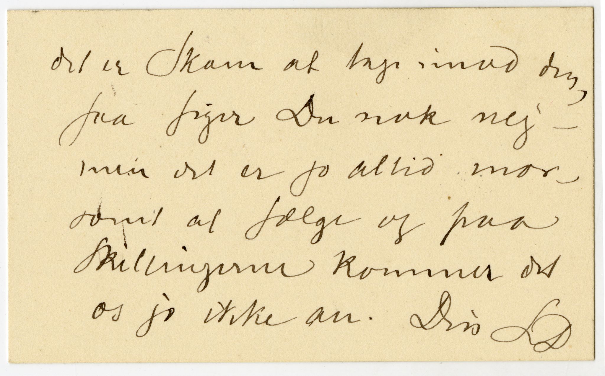 Diderik Maria Aalls brevsamling, NF/Ark-1023/F/L0003: D.M. Aalls brevsamling. D - G, 1797-1889, s. 76