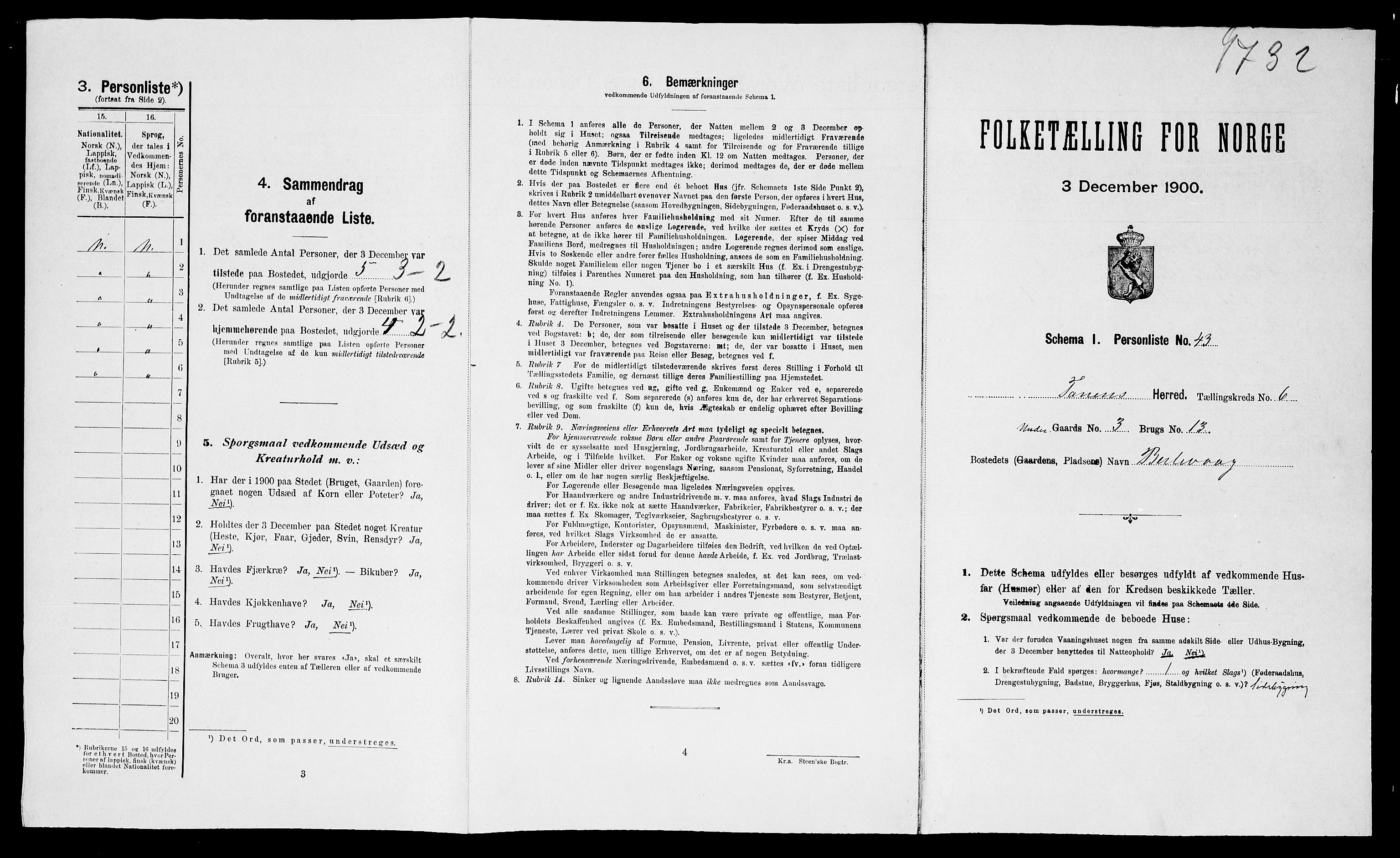 SATØ, Folketelling 1900 for 2025 Tana herred, 1900, s. 984