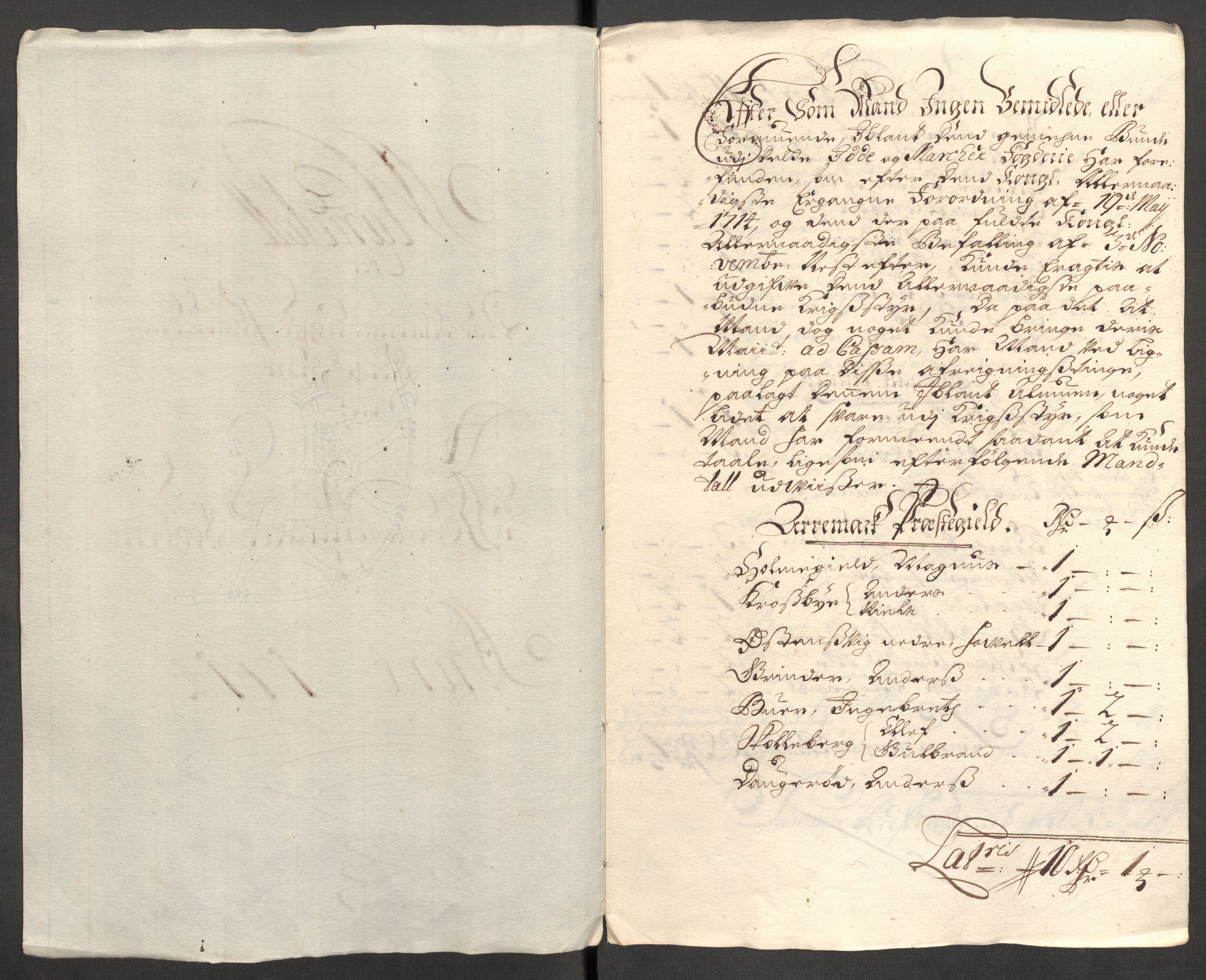 Rentekammeret inntil 1814, Reviderte regnskaper, Fogderegnskap, RA/EA-4092/R01/L0022: Fogderegnskap Idd og Marker, 1713-1714, s. 361
