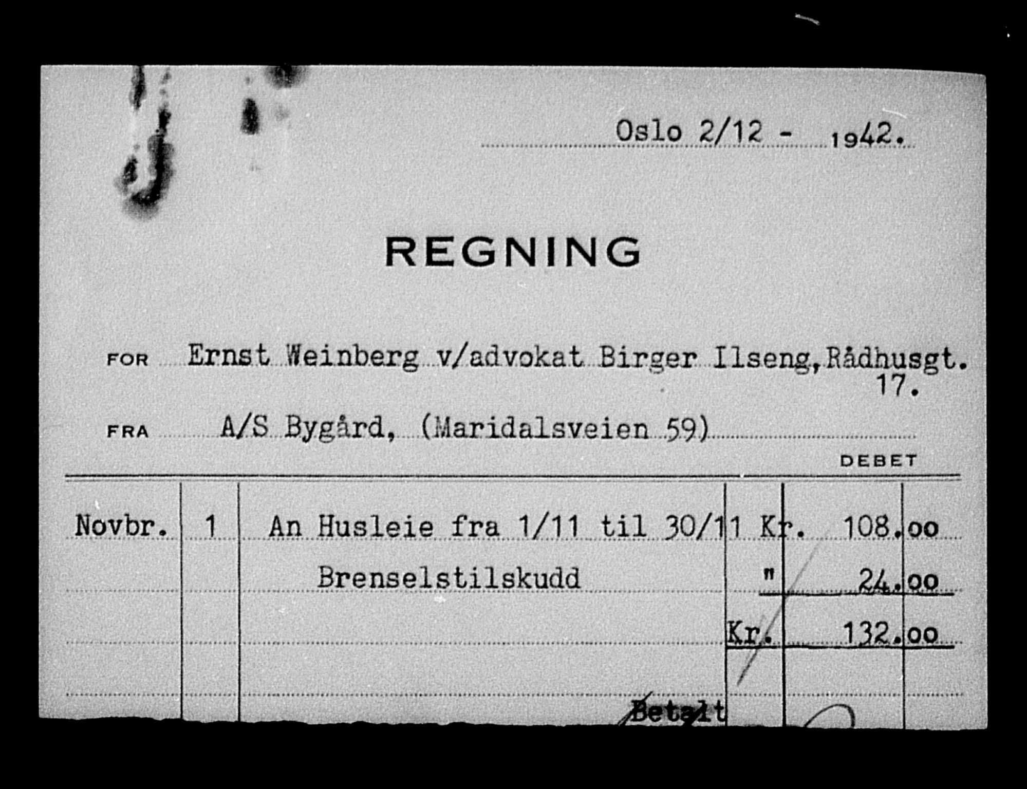 Justisdepartementet, Tilbakeføringskontoret for inndratte formuer, AV/RA-S-1564/H/Hc/Hcc/L0985: --, 1945-1947, s. 350