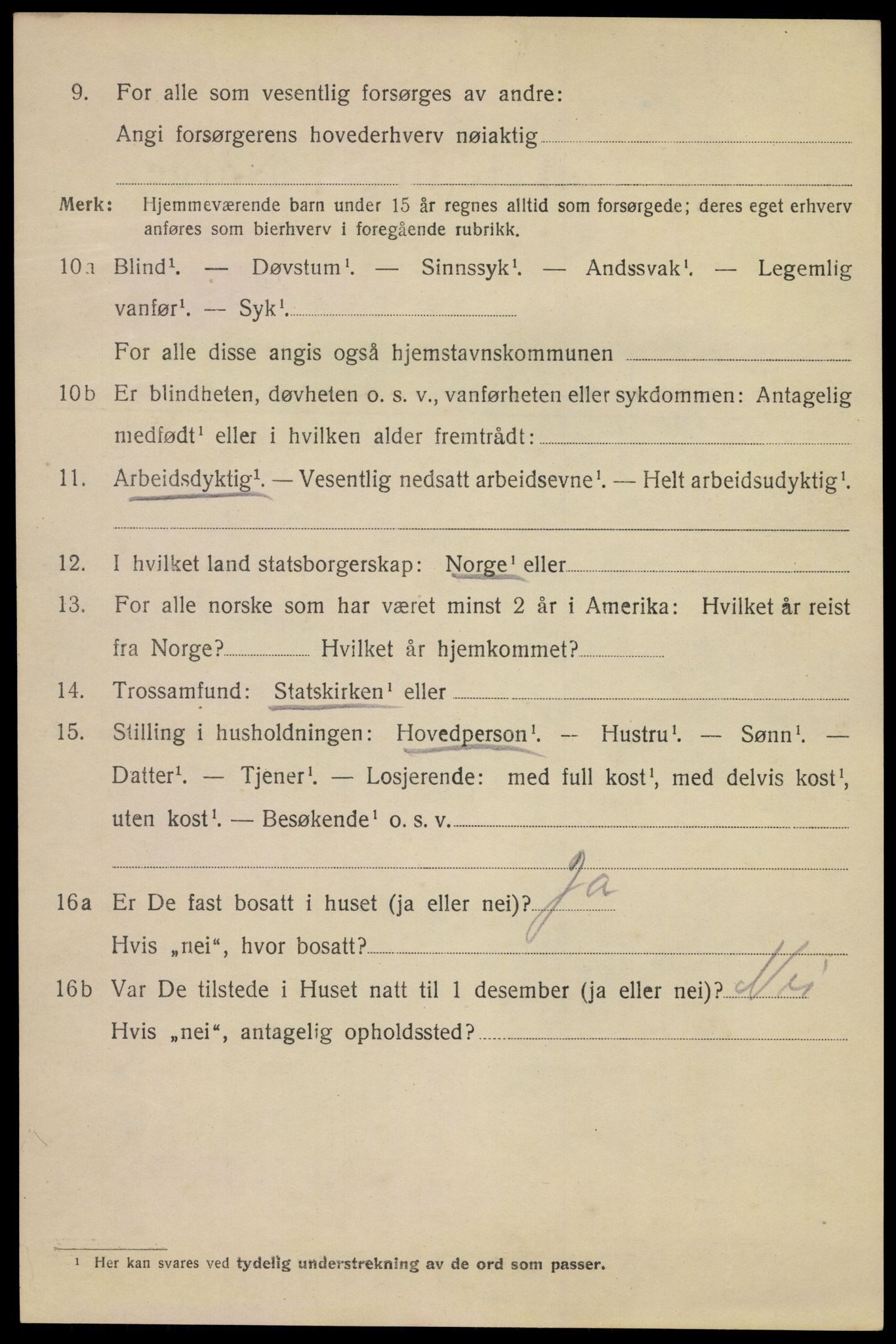 SAKO, Folketelling 1920 for 0801 Kragerø kjøpstad, 1920, s. 11042