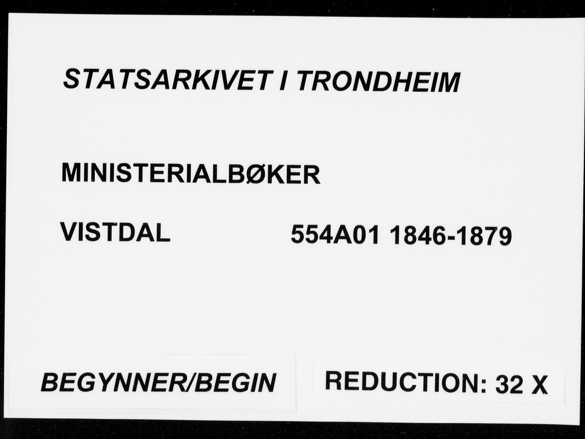 Ministerialprotokoller, klokkerbøker og fødselsregistre - Møre og Romsdal, SAT/A-1454/554/L0643: Ministerialbok nr. 554A01, 1846-1879