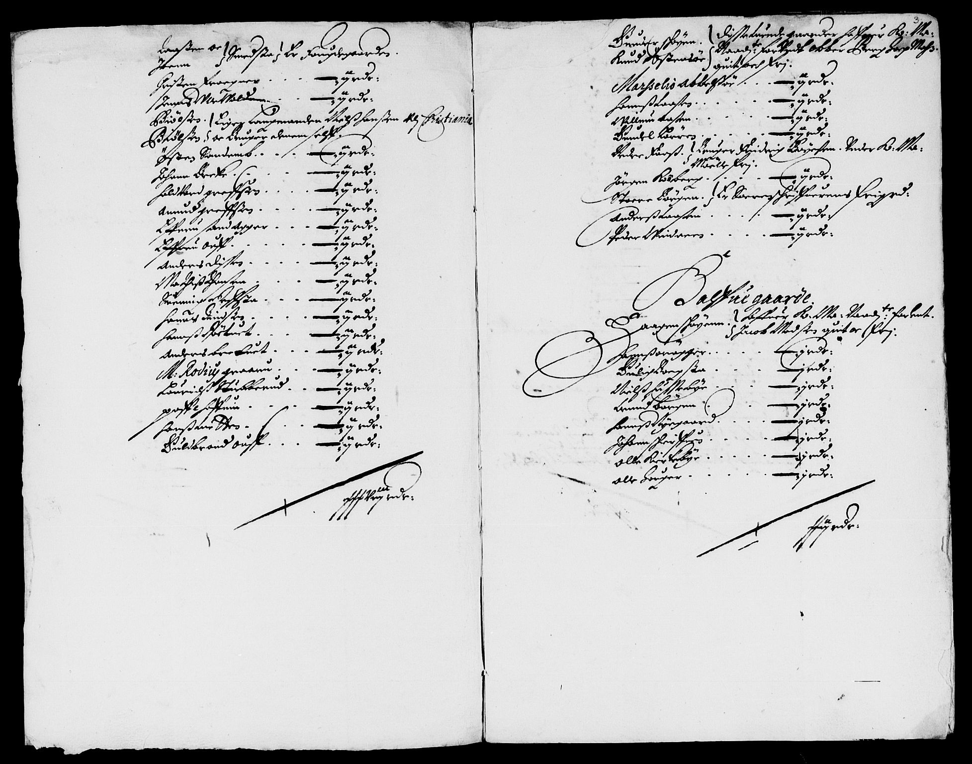 Rentekammeret inntil 1814, Reviderte regnskaper, Lensregnskaper, AV/RA-EA-5023/R/Rb/Rba/L0217: Akershus len, 1653-1654