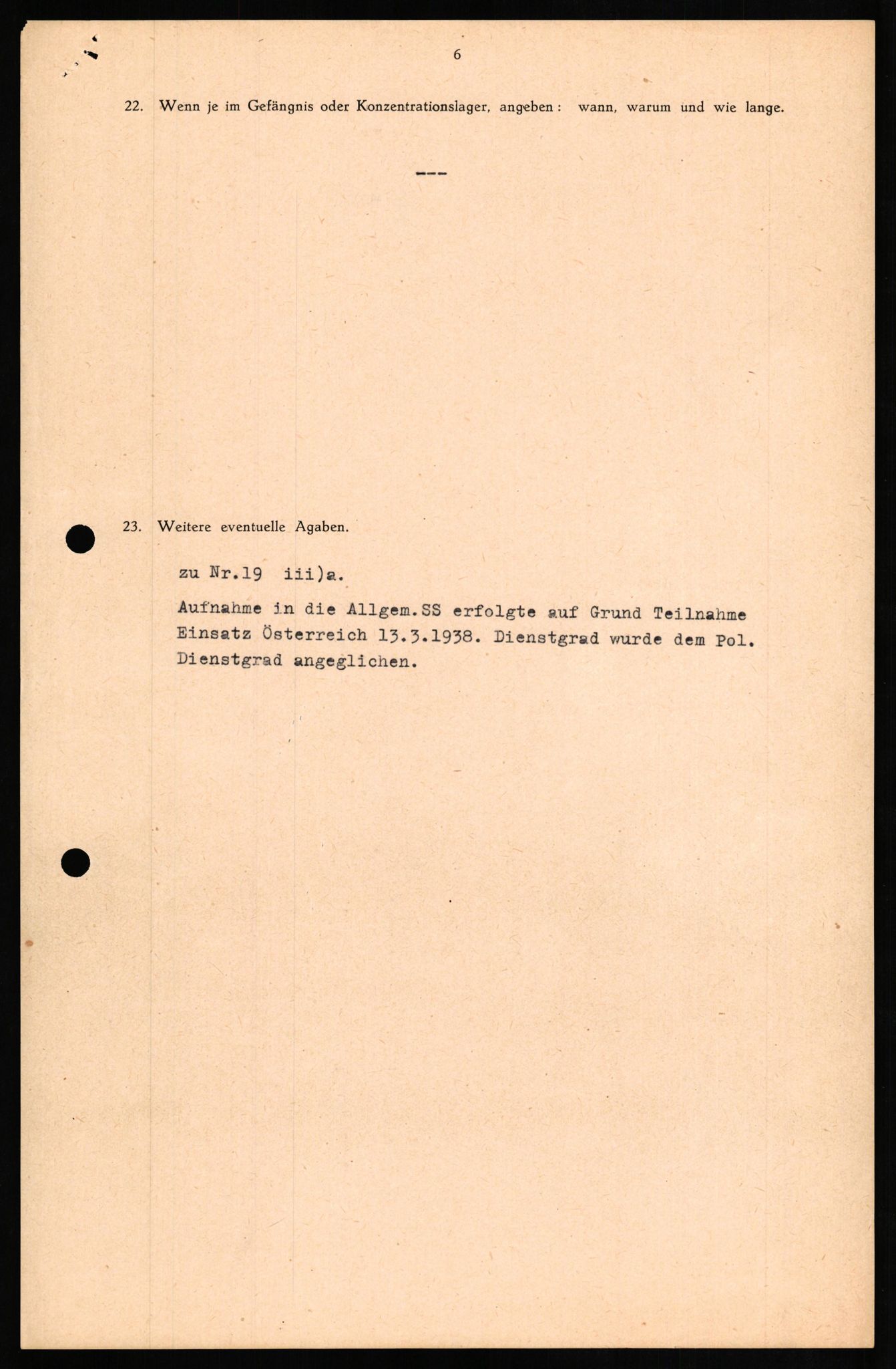 Forsvaret, Forsvarets overkommando II, AV/RA-RAFA-3915/D/Db/L0015: CI Questionaires. Tyske okkupasjonsstyrker i Norge. Tyskere., 1945-1946, s. 405