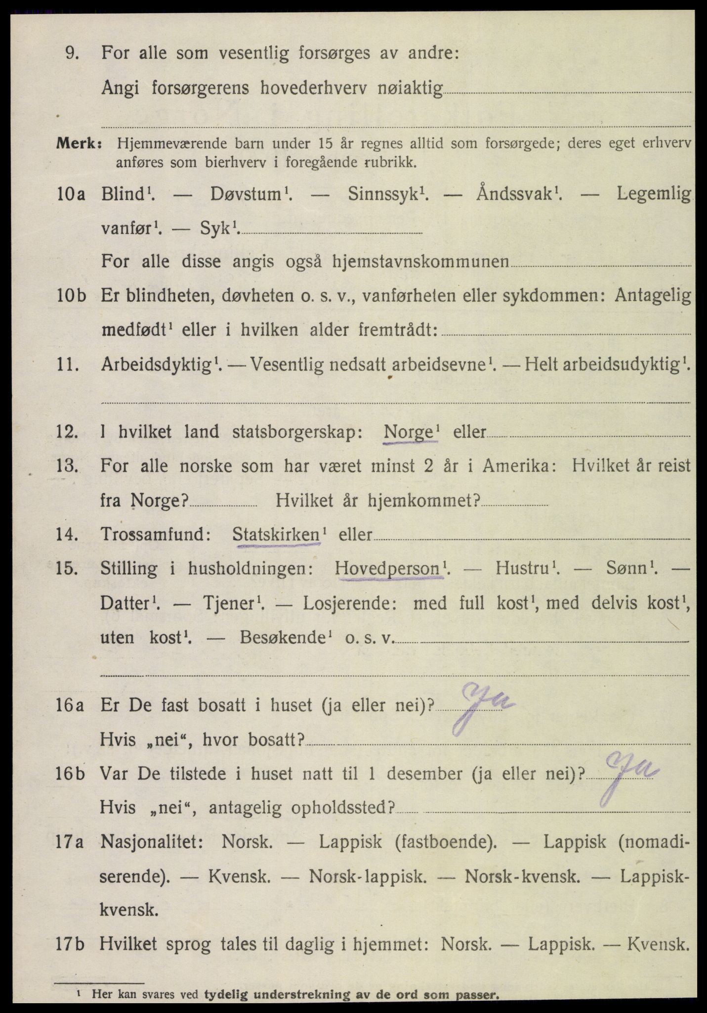 SAT, Folketelling 1920 for 1718 Leksvik herred, 1920, s. 5035