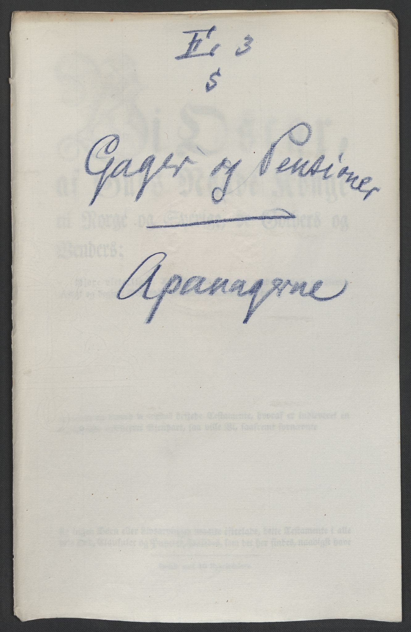 Christie, Wilhelm Frimann Koren, AV/RA-PA-0014/F/L0005: Christies dokumenter fra Stortinget, 1815-1816, s. 558
