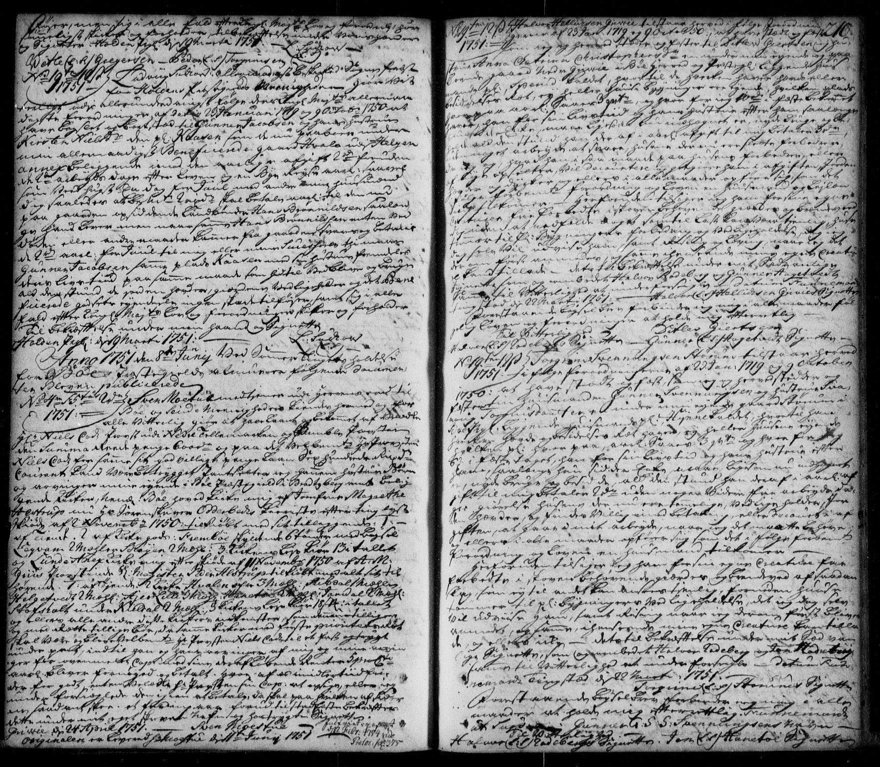 Nedre Telemark sorenskriveri, SAKO/A-135/G/Ga/Gaa/L0001j: Pantebok nr. J, 1746-1756, s. 210
