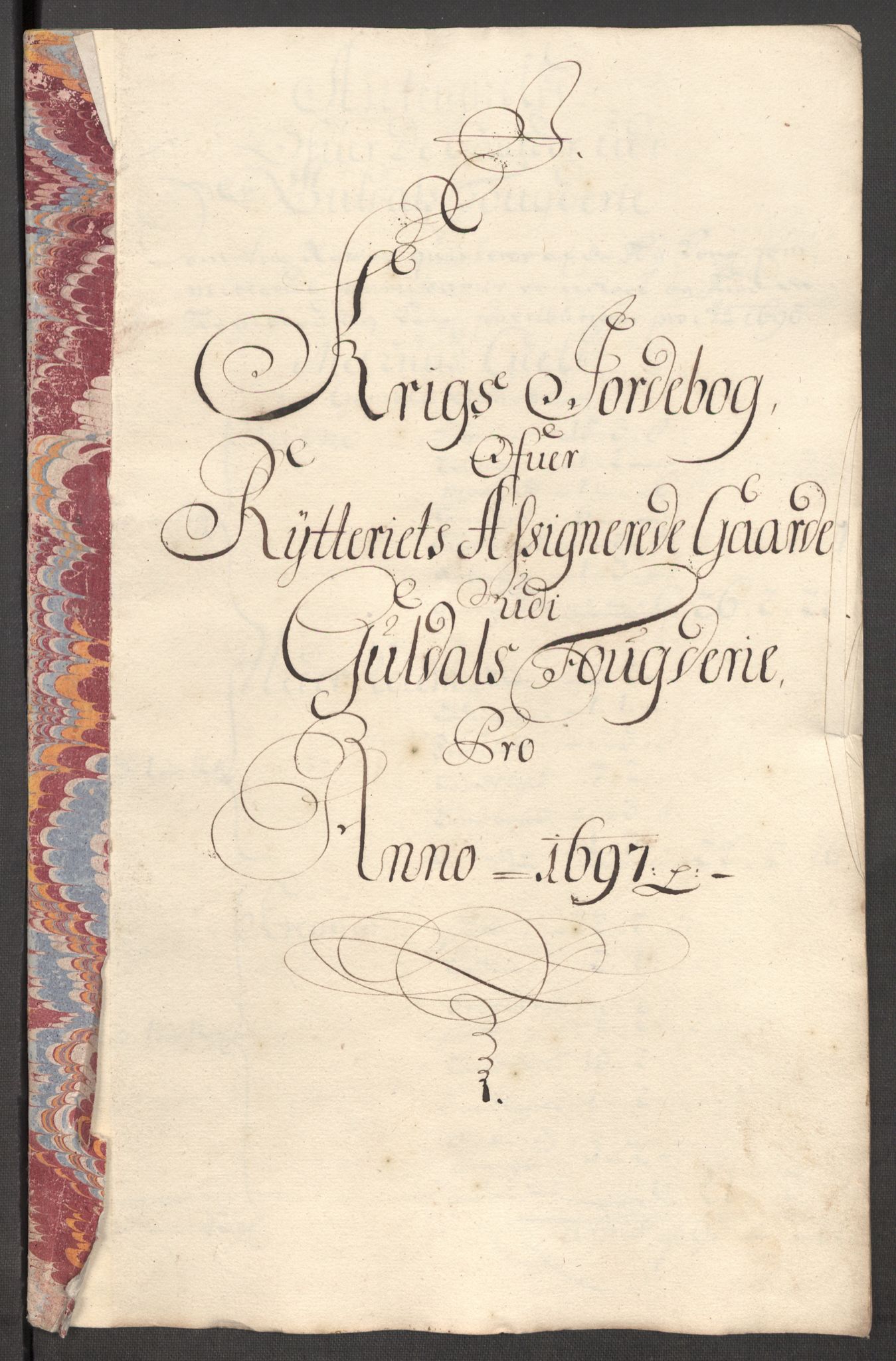 Rentekammeret inntil 1814, Reviderte regnskaper, Fogderegnskap, RA/EA-4092/R60/L3947: Fogderegnskap Orkdal og Gauldal, 1697, s. 419