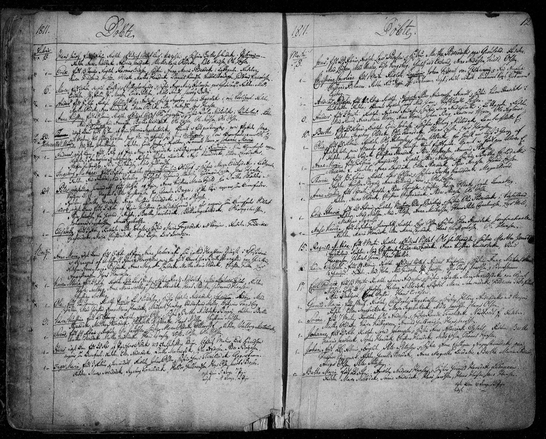 Aker prestekontor kirkebøker, SAO/A-10861/F/L0011: Ministerialbok nr. 11, 1810-1819, s. 12