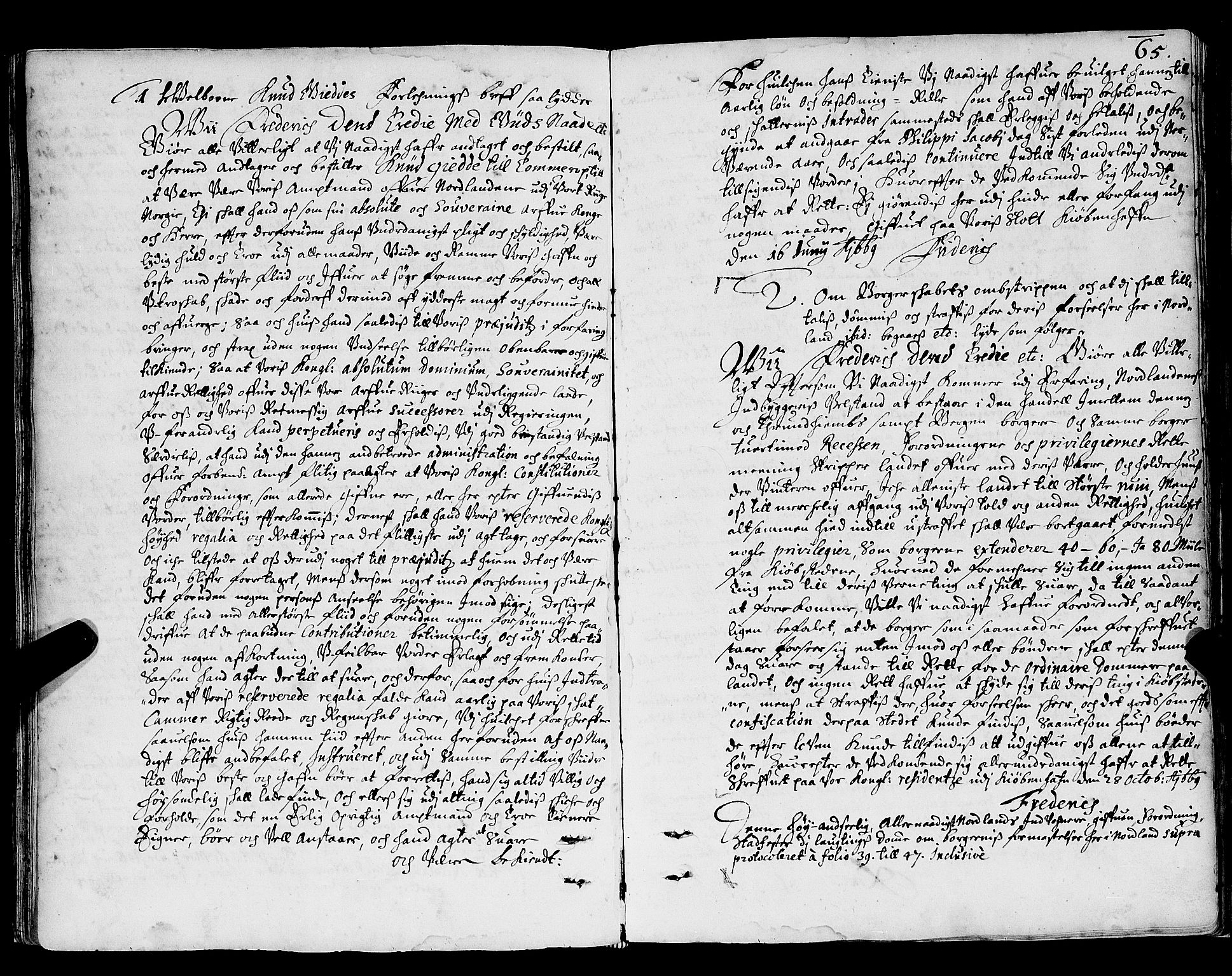 Nordland og Finnmarks lagstol, SAT/A-5608/X/L0002: Justisprotokoll, 1666-1690, s. 65