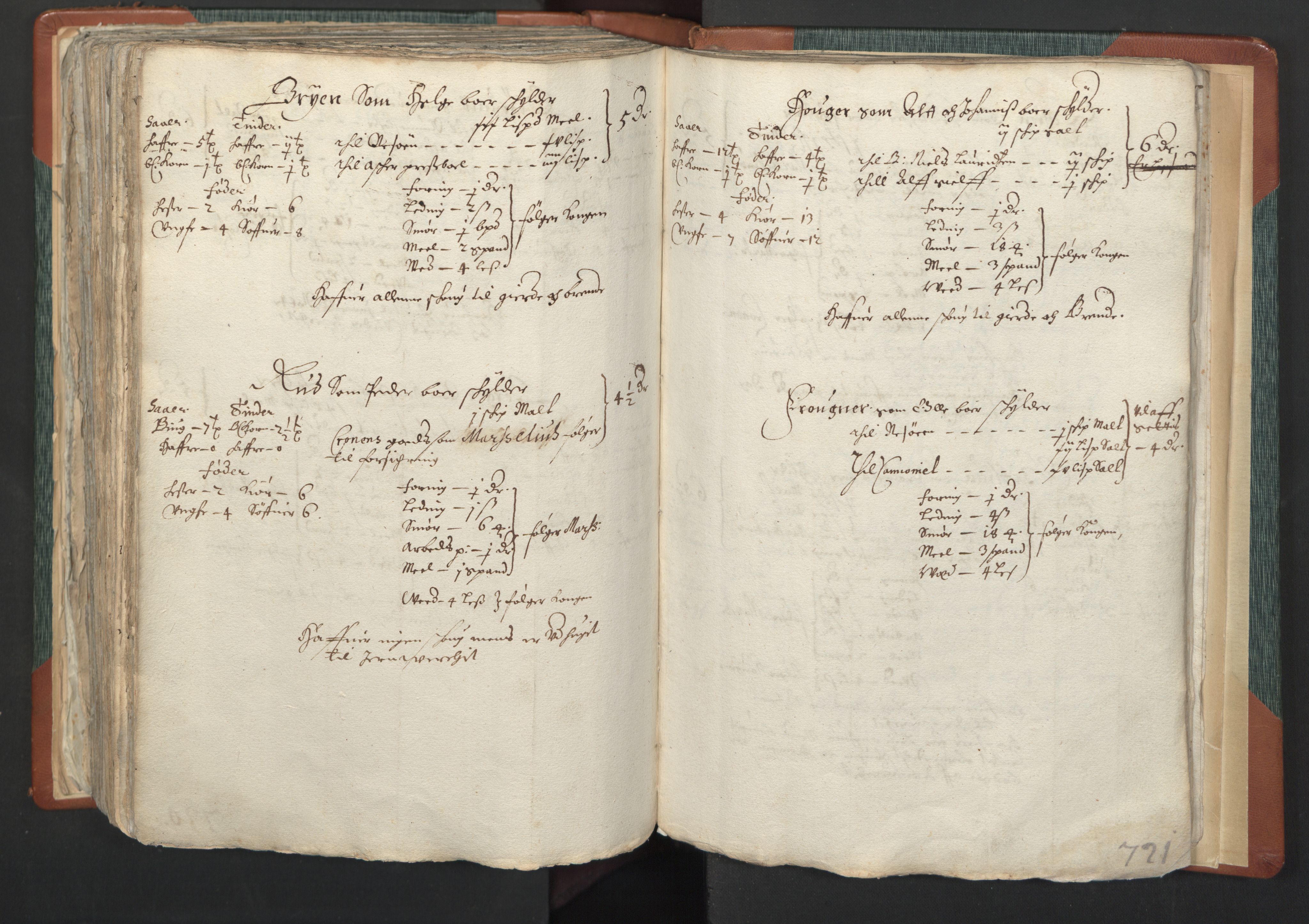 Rentekammeret inntil 1814, Realistisk ordnet avdeling, AV/RA-EA-4070/L/L0005: Kristiania lagdømme. Alminnelig jordebok med skatteligning for Marker og Follo len., 1661, s. 720b-721a