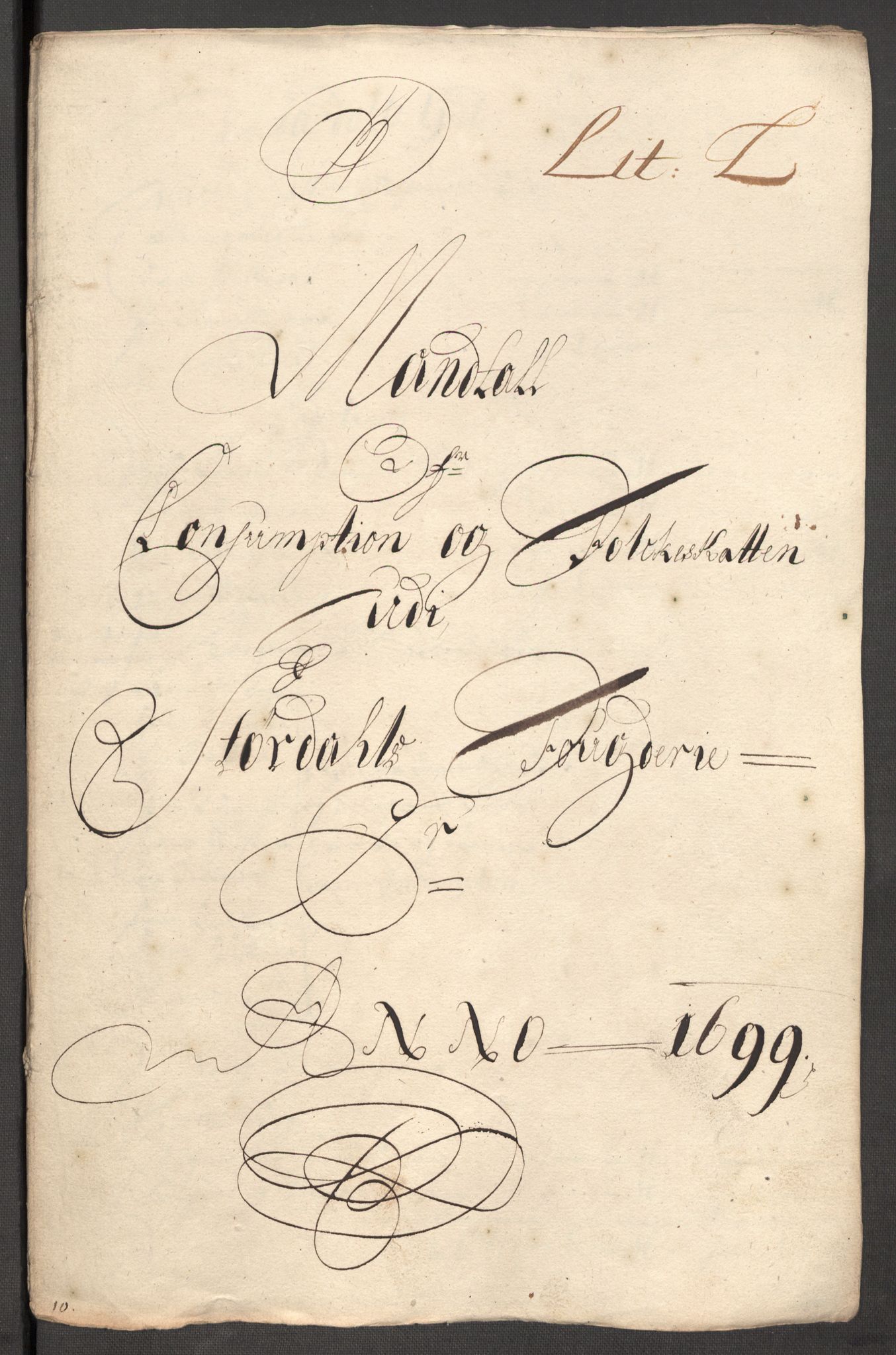 Rentekammeret inntil 1814, Reviderte regnskaper, Fogderegnskap, RA/EA-4092/R62/L4191: Fogderegnskap Stjørdal og Verdal, 1699, s. 204