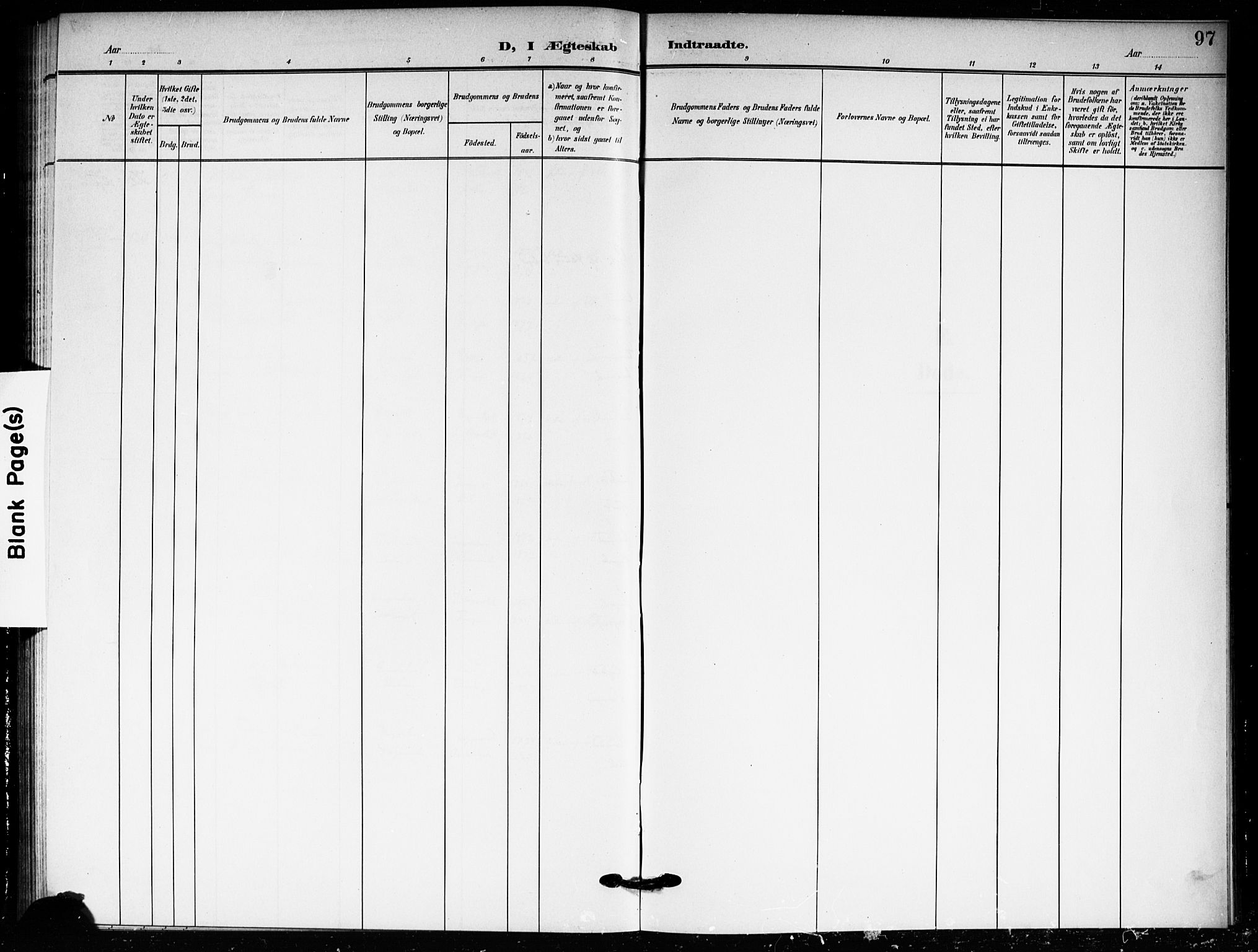 Drøbak prestekontor Kirkebøker, AV/SAO-A-10142a/F/Fc/L0001: Ministerialbok nr. III 1, 1871-1900, s. 97