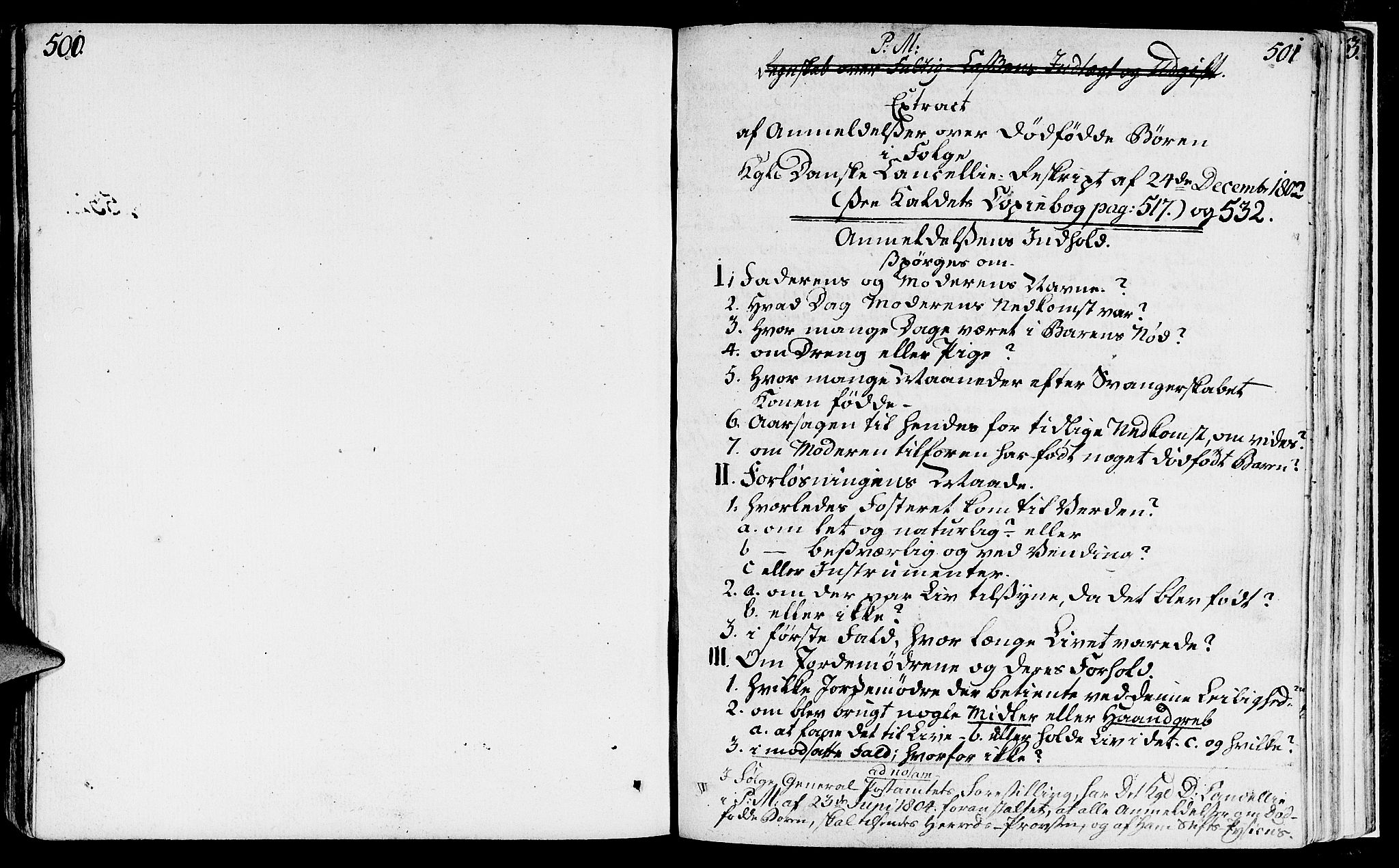 Håland sokneprestkontor, AV/SAST-A-101802/001/30BA/L0003: Ministerialbok nr. A 3, 1794-1815, s. 500-501